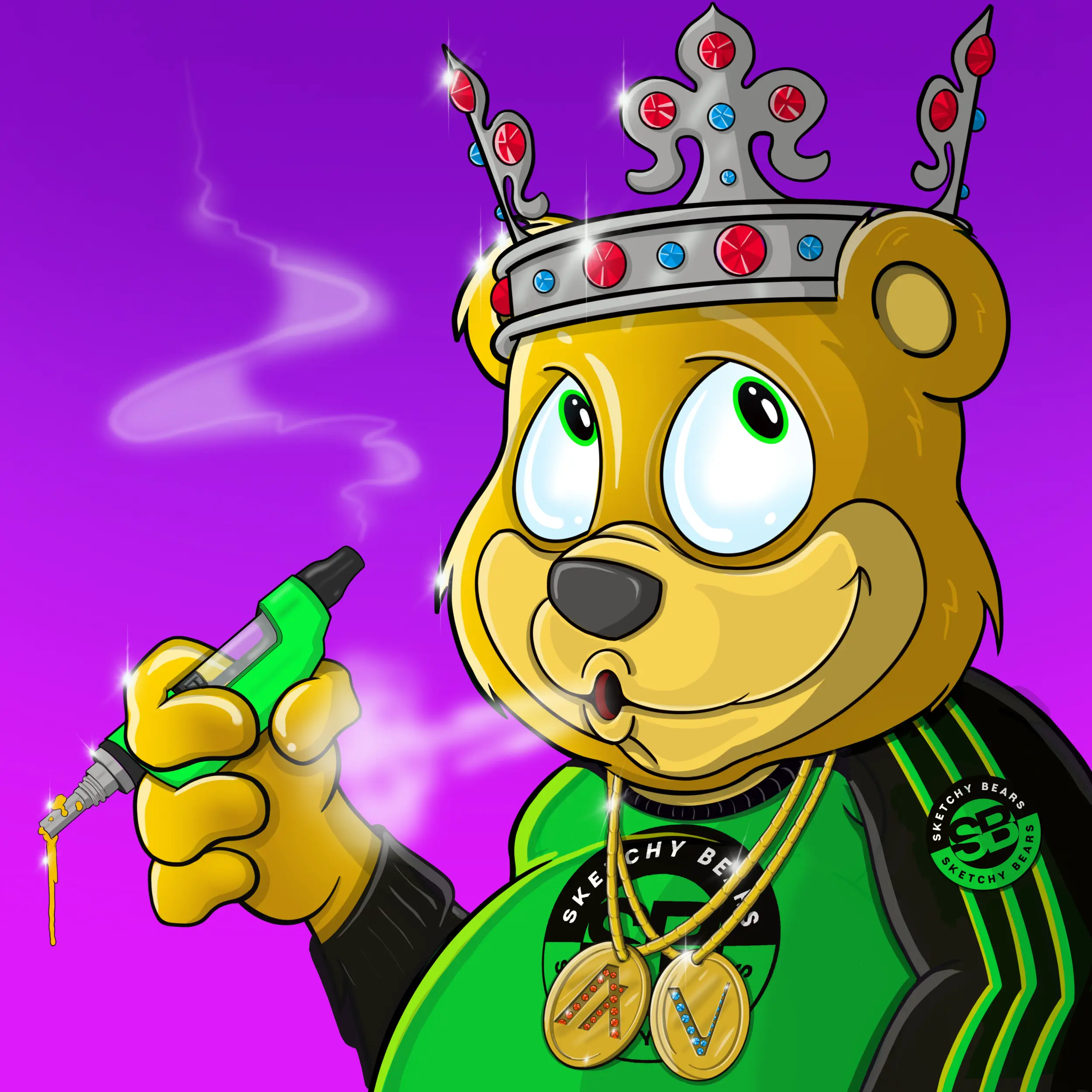 Burnin Bears #189 NFT on Algorand