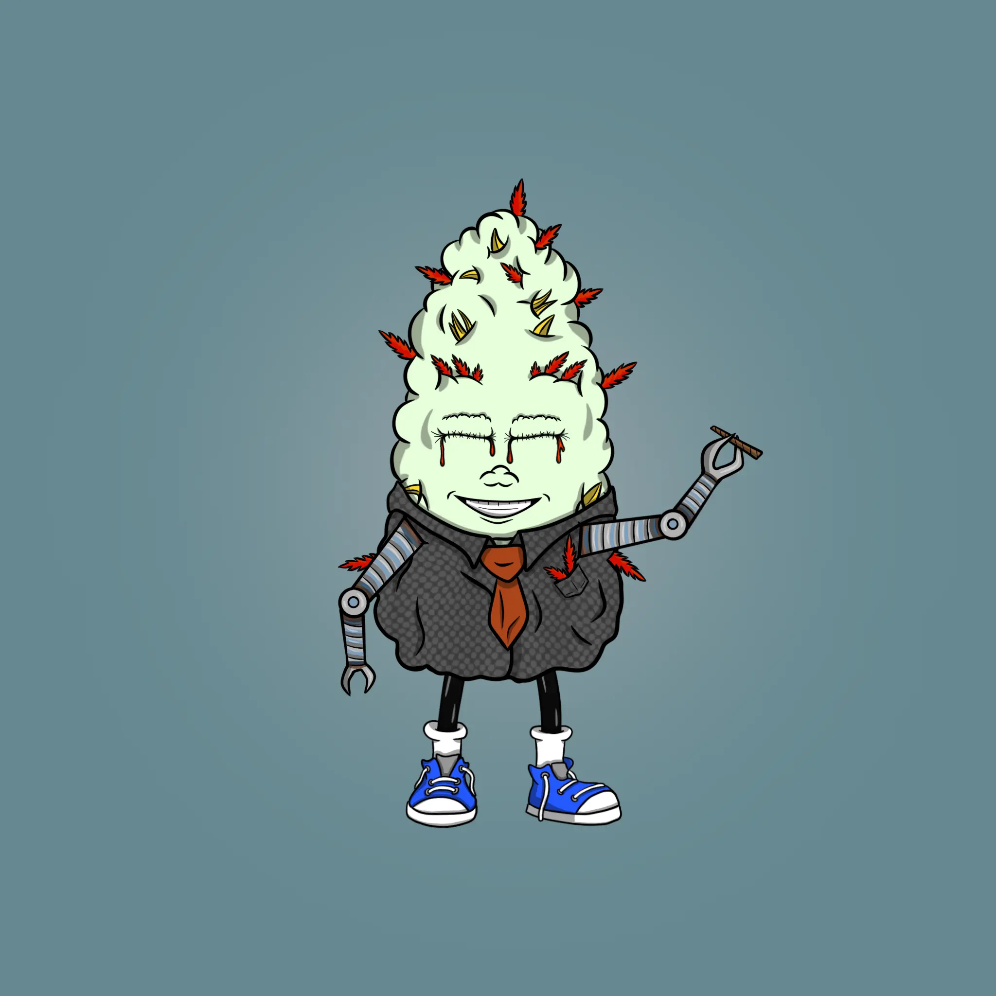 Blazing Budz #600 NFT on Algorand