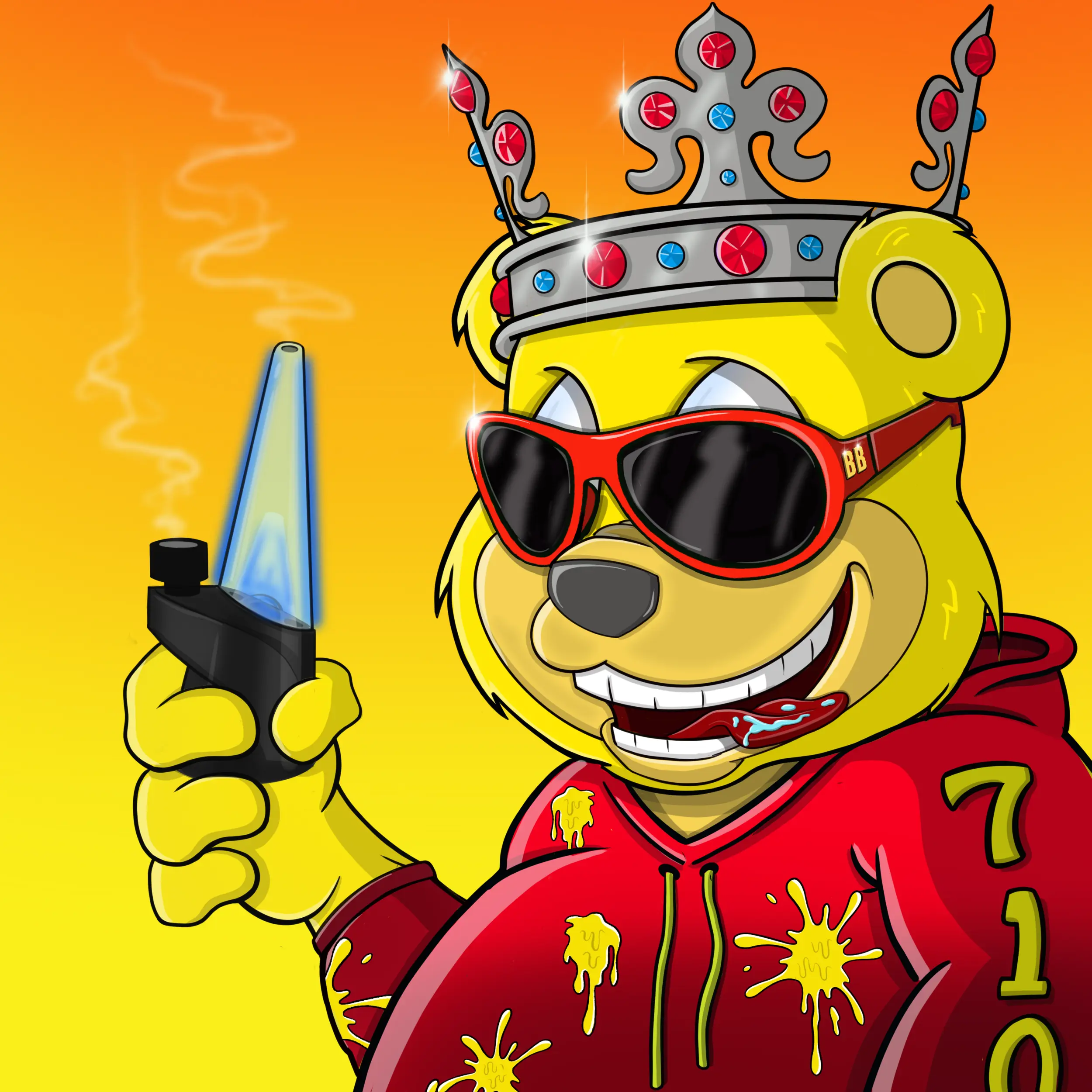 Burnin Bears #1769 NFT on Algorand