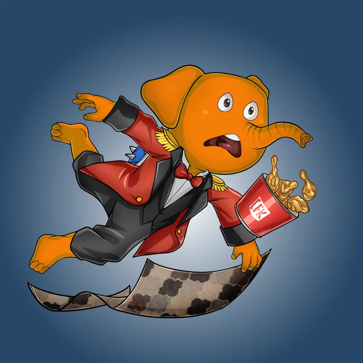 Rug Friends  #6651 NFT on Algorand