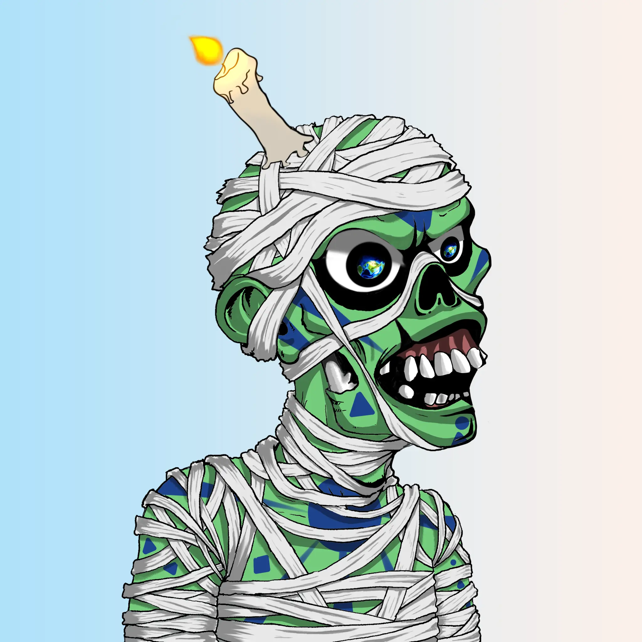 Algo Mummy #1208 NFT on Algorand