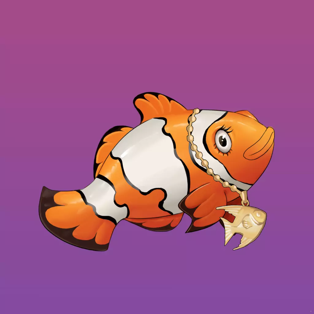 Clown Fish #394 NFT on Algorand