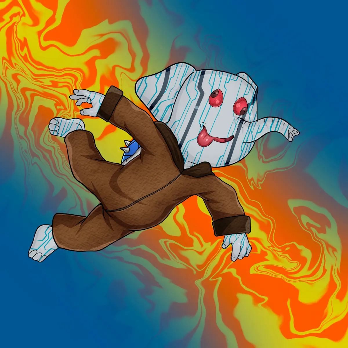 Rug Friends  #2762 NFT on Algorand