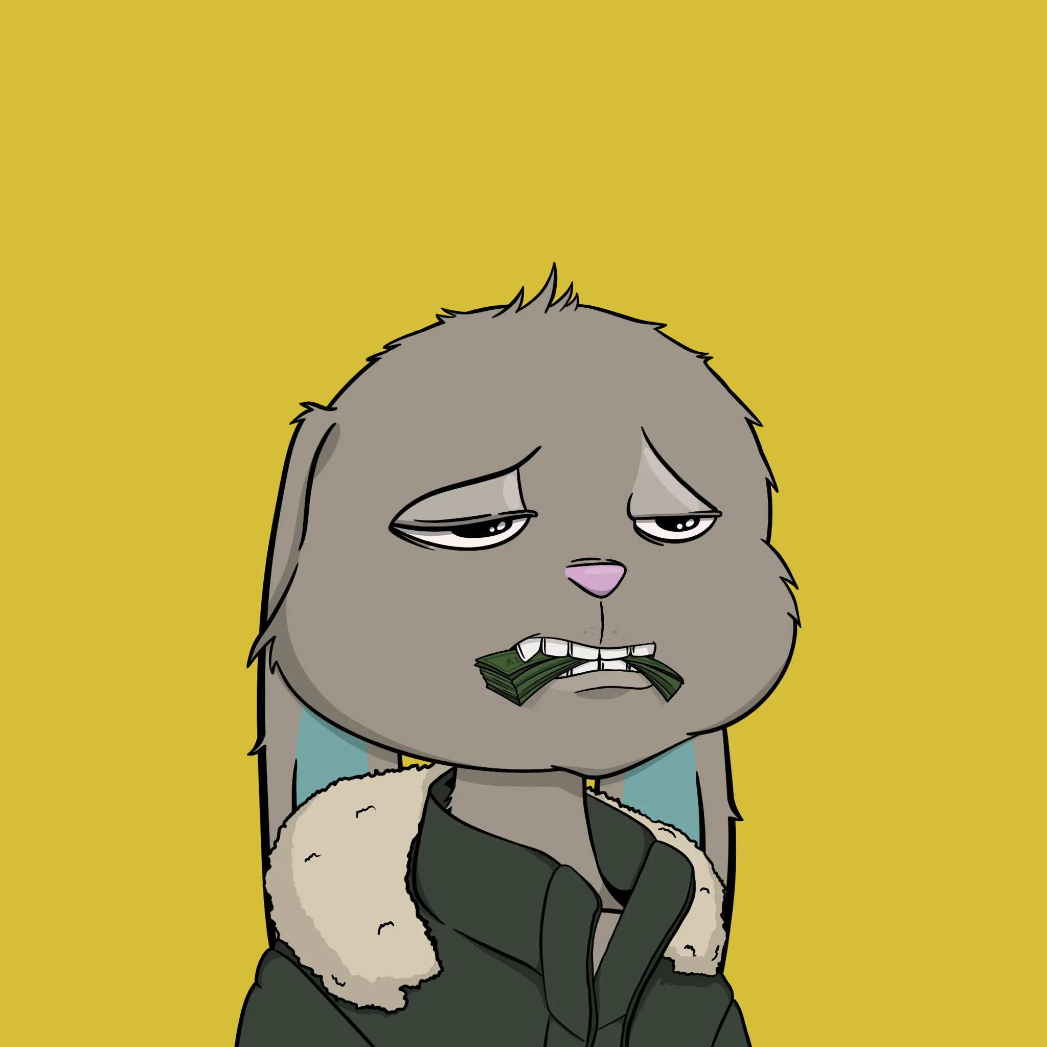 Bad Bunny Society #2889 NFT on Algorand