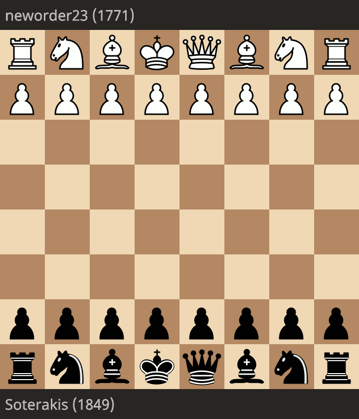 Rapid chess game 17