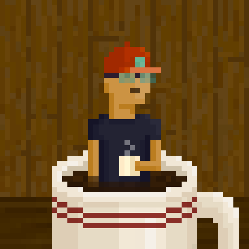 CoffeeBits Bather #0374 NFT on Algorand
