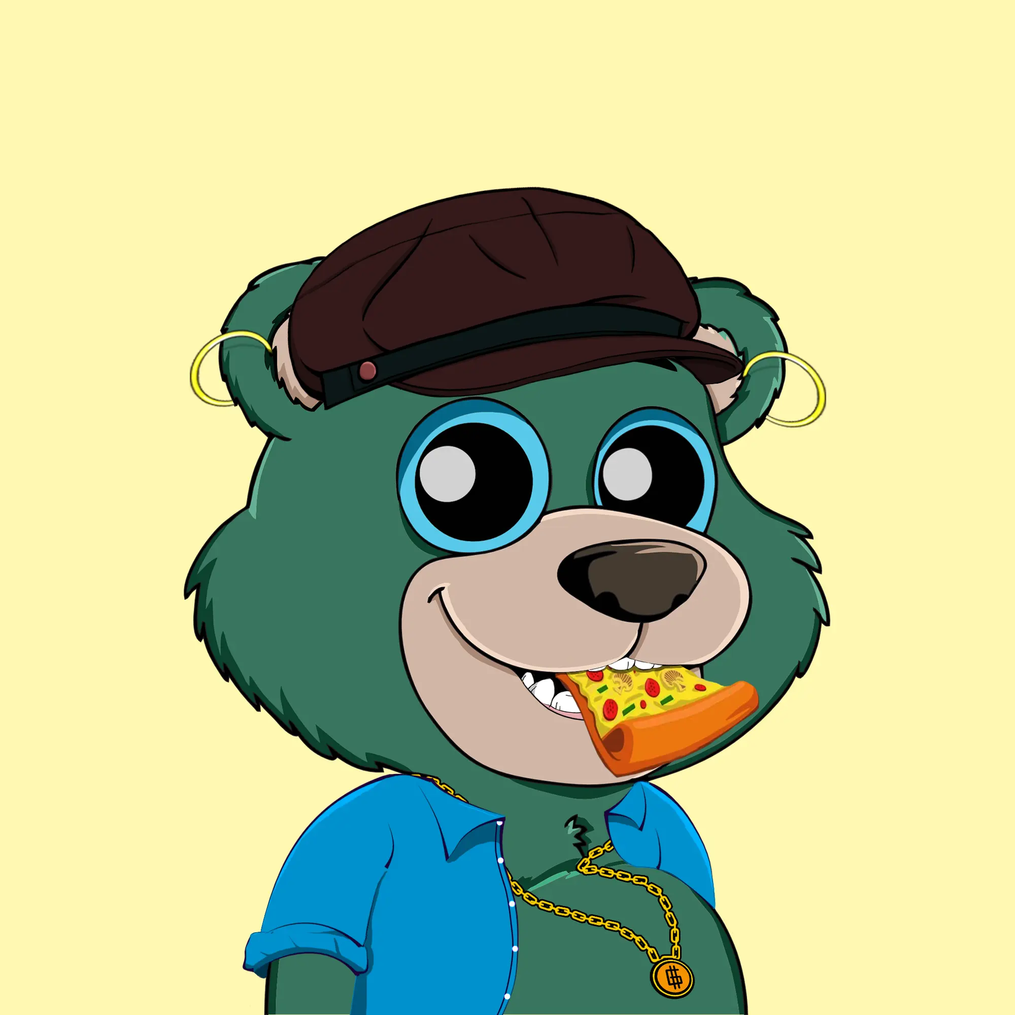 Gluttonous Bears #307 NFT on Algorand