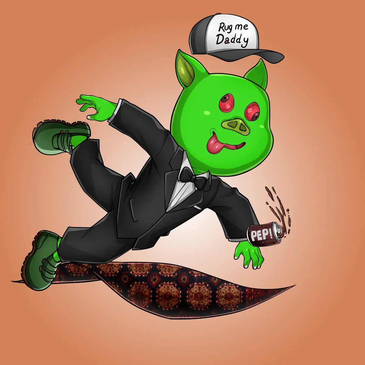 Rug Friends  #6487 NFT on Algorand