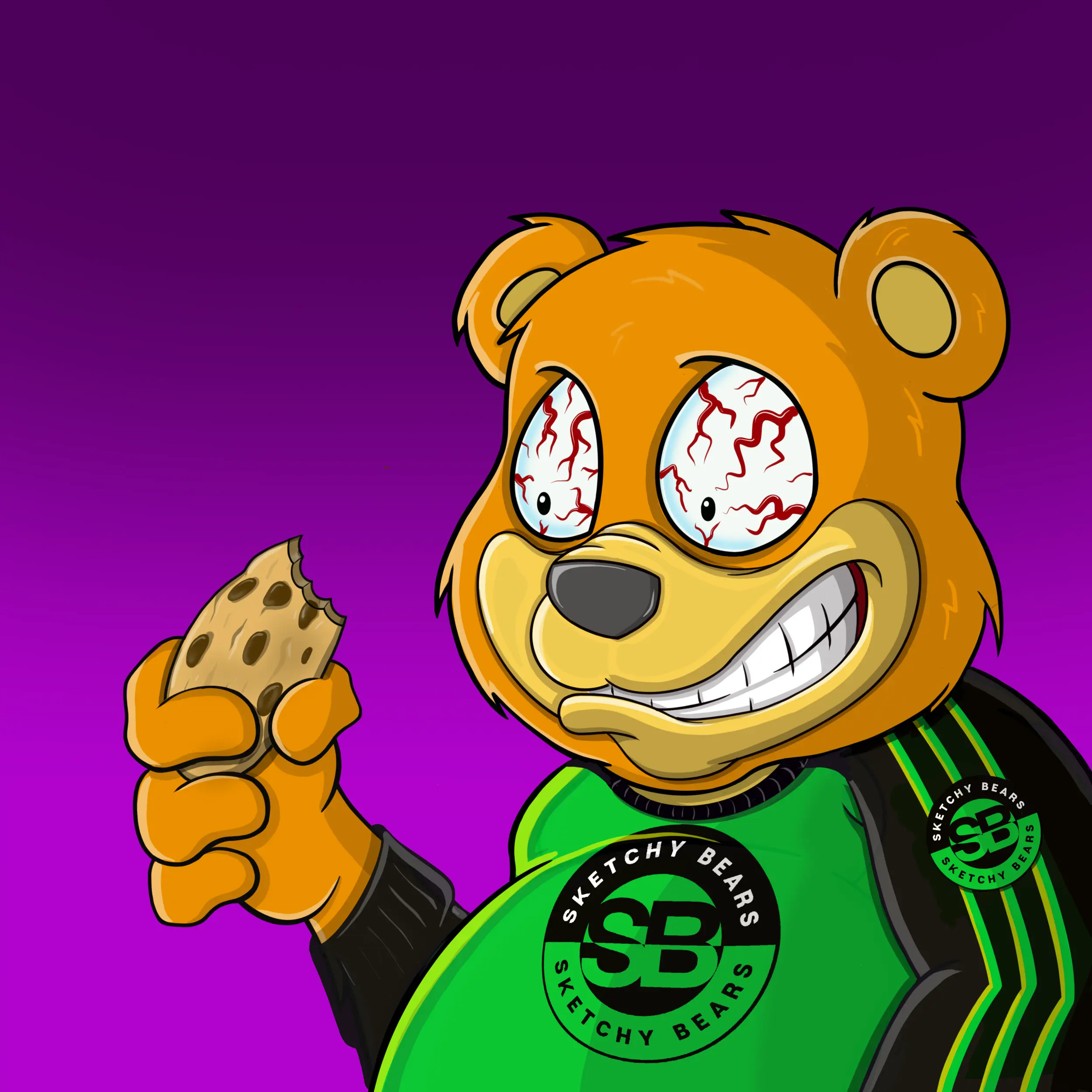 Burnin Bears #1190 NFT on Algorand