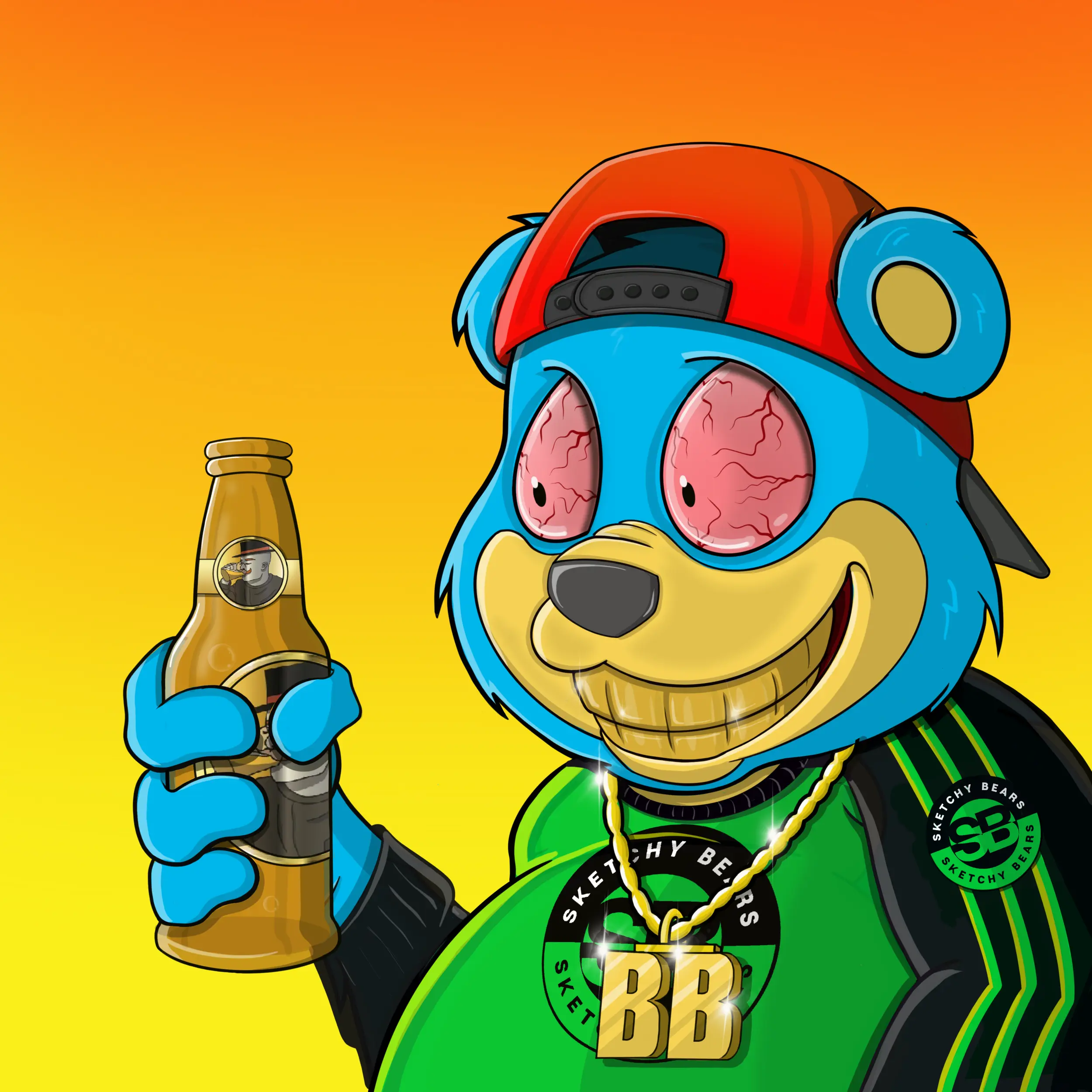 Burnin Bears #567 NFT on Algorand