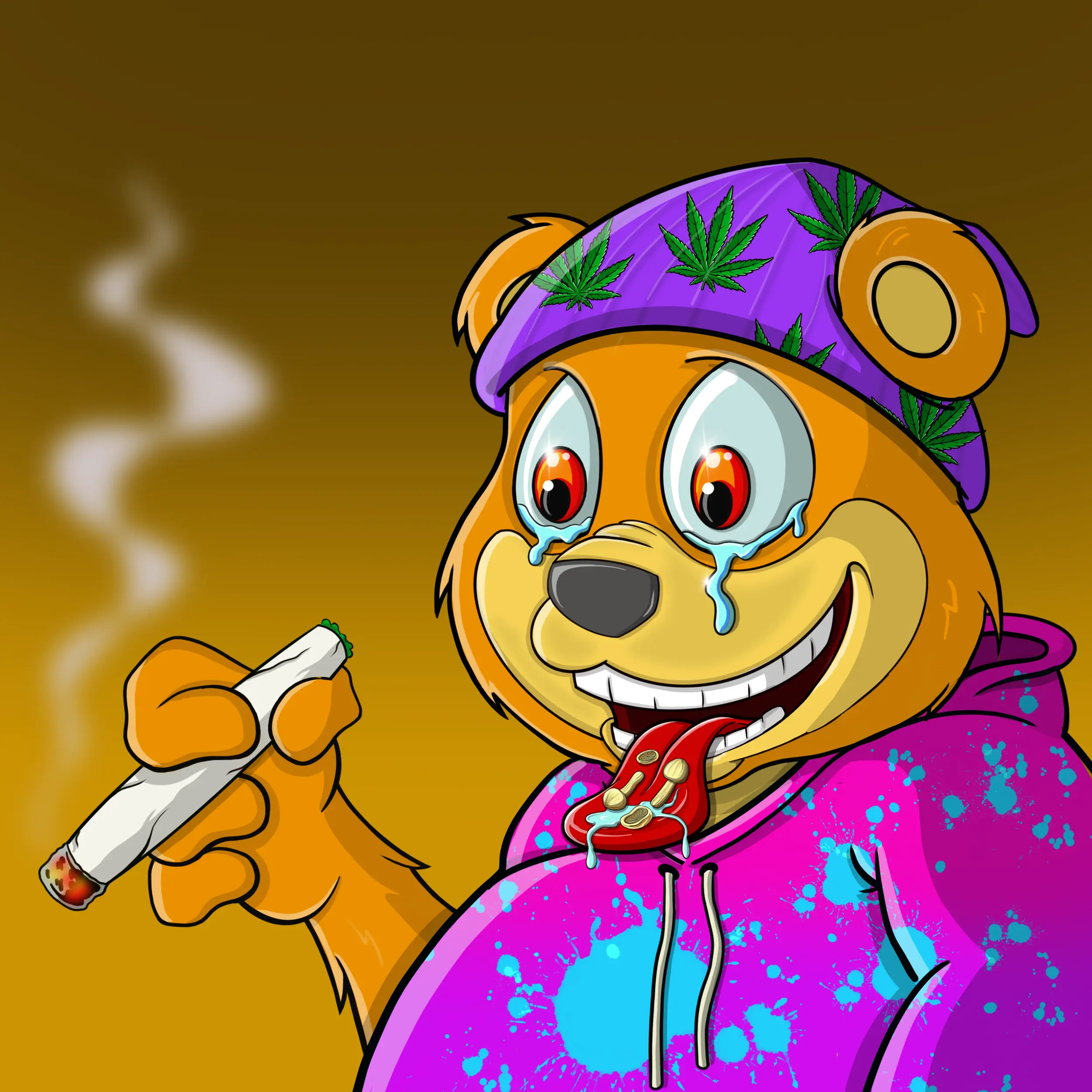 Burnin Bears #724 NFT on Algorand