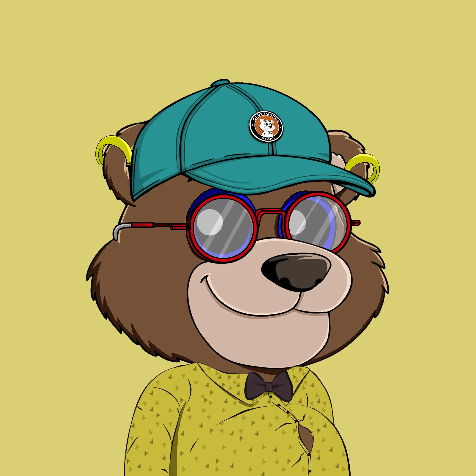 Gluttonous Bears #214 NFT on Algorand