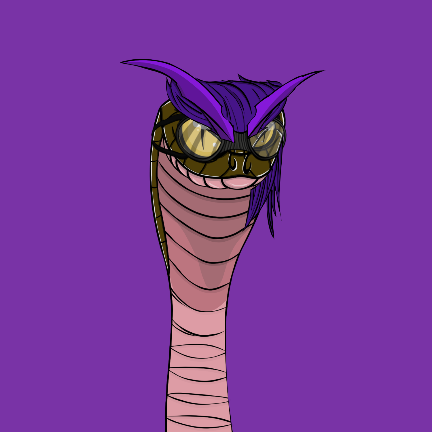 The Snake Cartel #77 NFT on Algorand