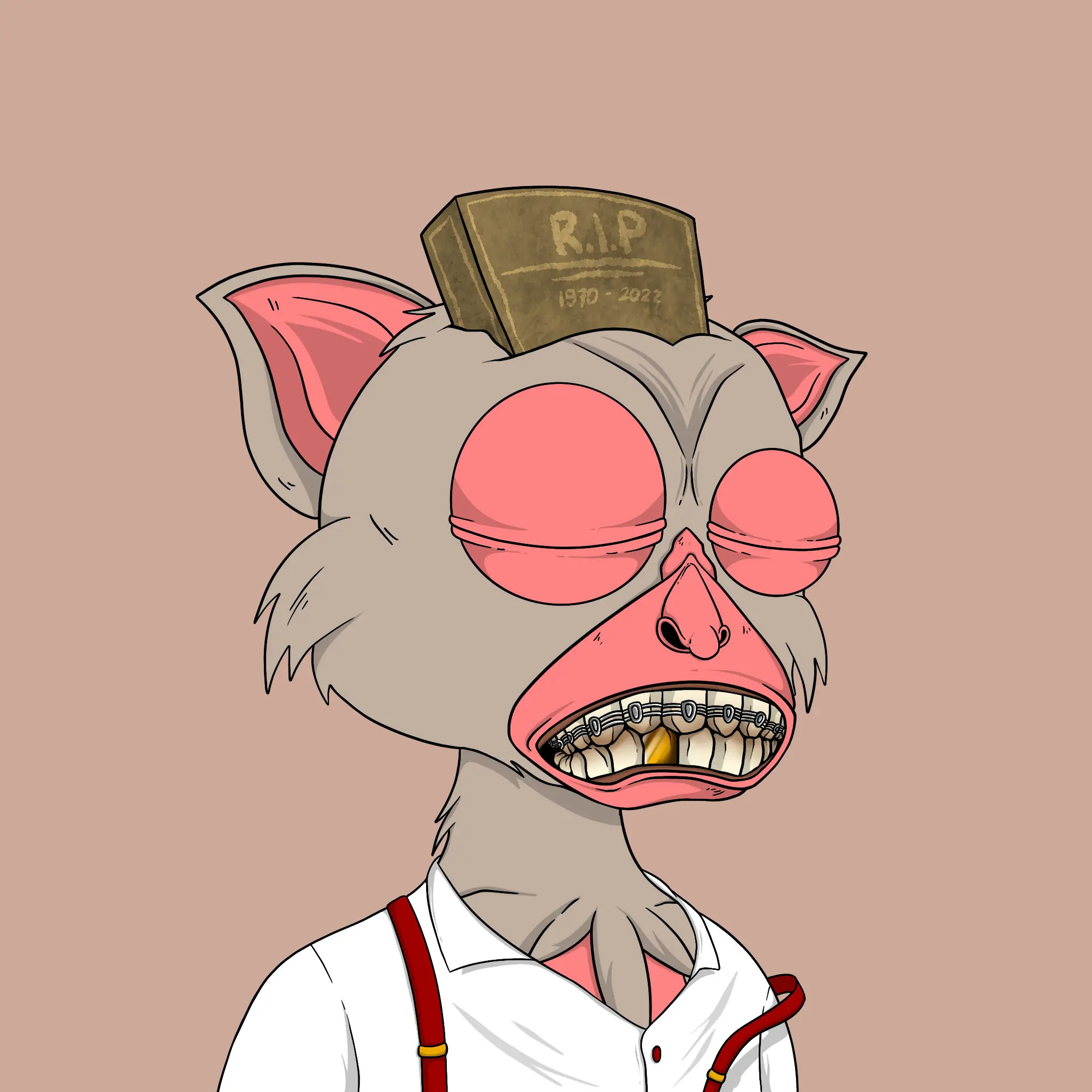 Trendy Tarsier #1976 NFT on Algorand