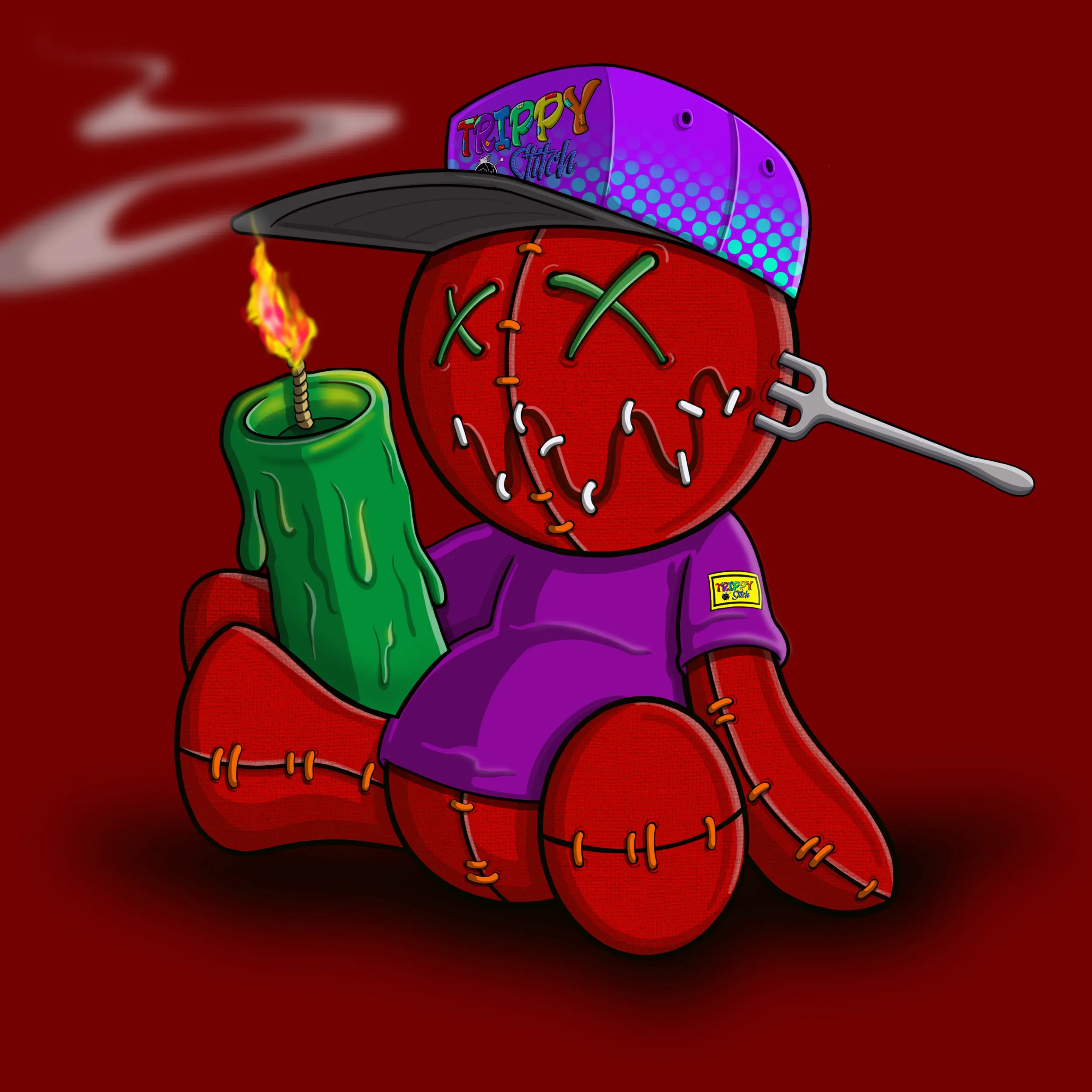 Trippy Stitch #832 NFT on Algorand