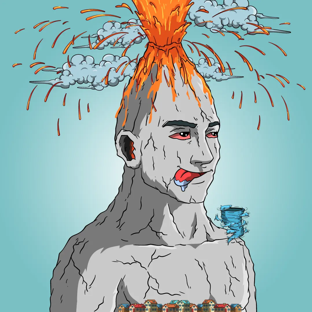 Volcano Boyz #497 NFT on Algorand