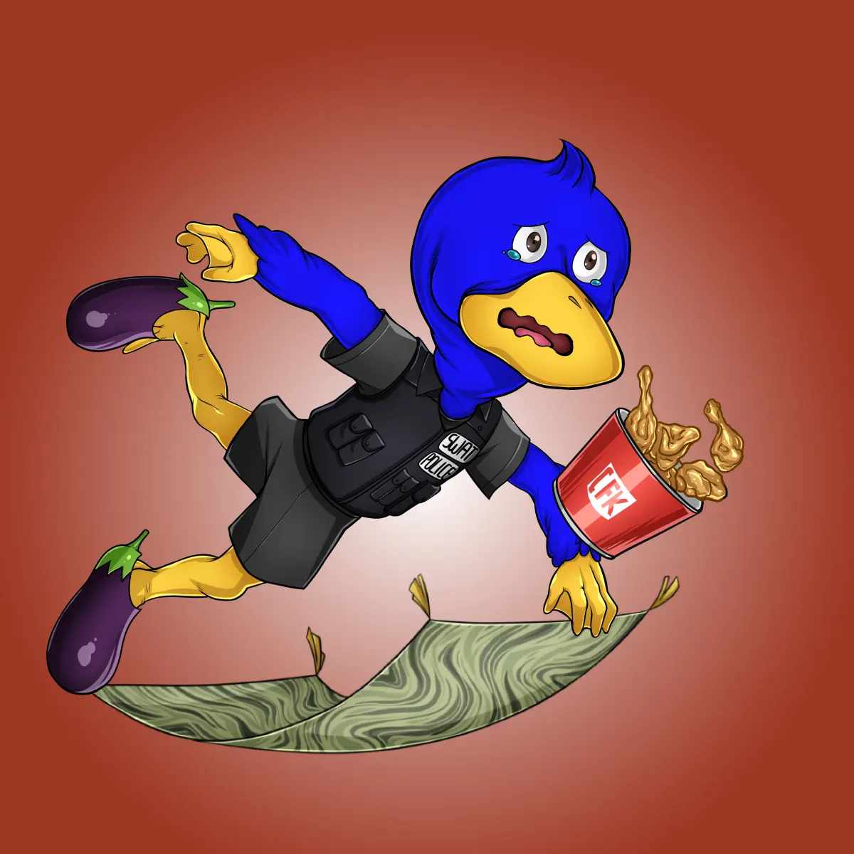 Rug Friends  #2045 NFT on Algorand