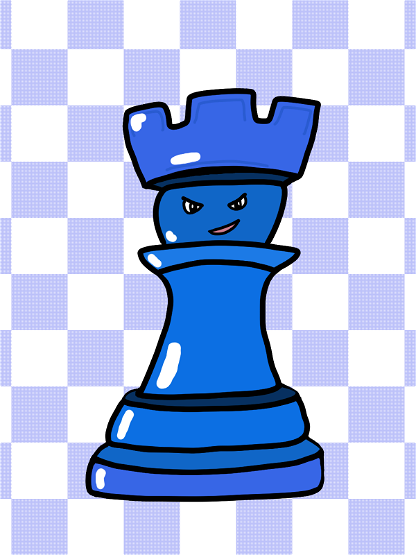 CheckMates 020 - Sapphire Rook
