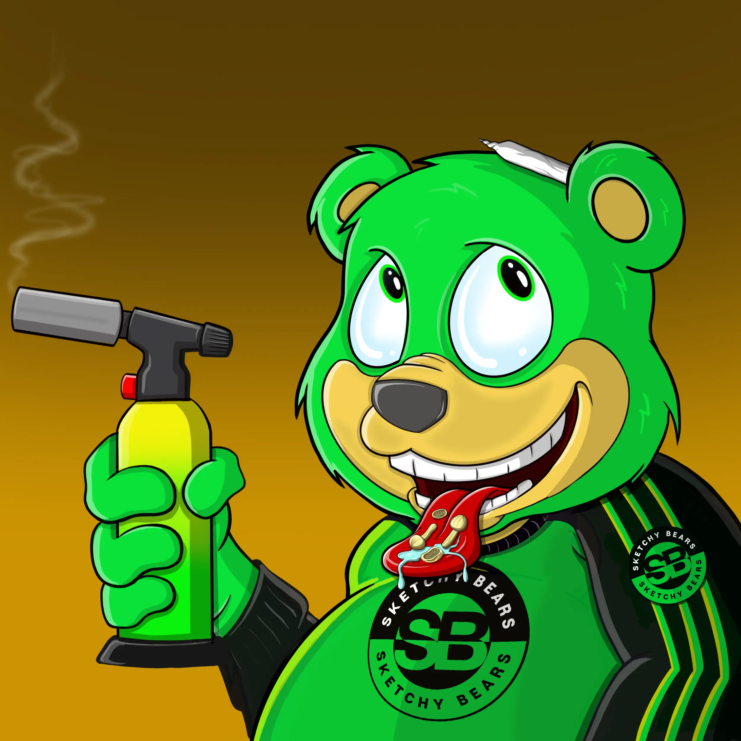 Burnin Bears #2101 NFT on Algorand