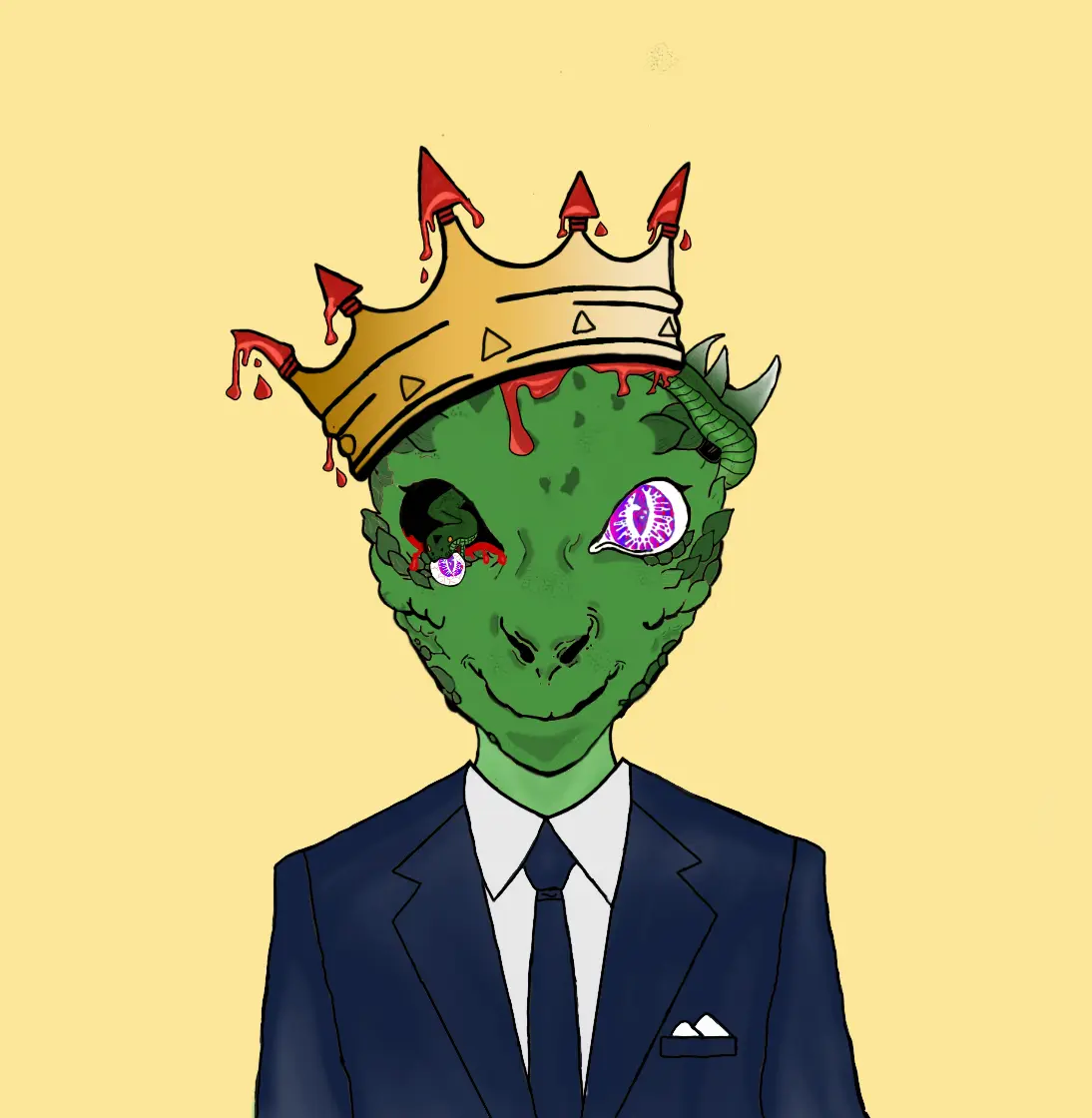 The Draconian Council  #833 NFT on Algorand