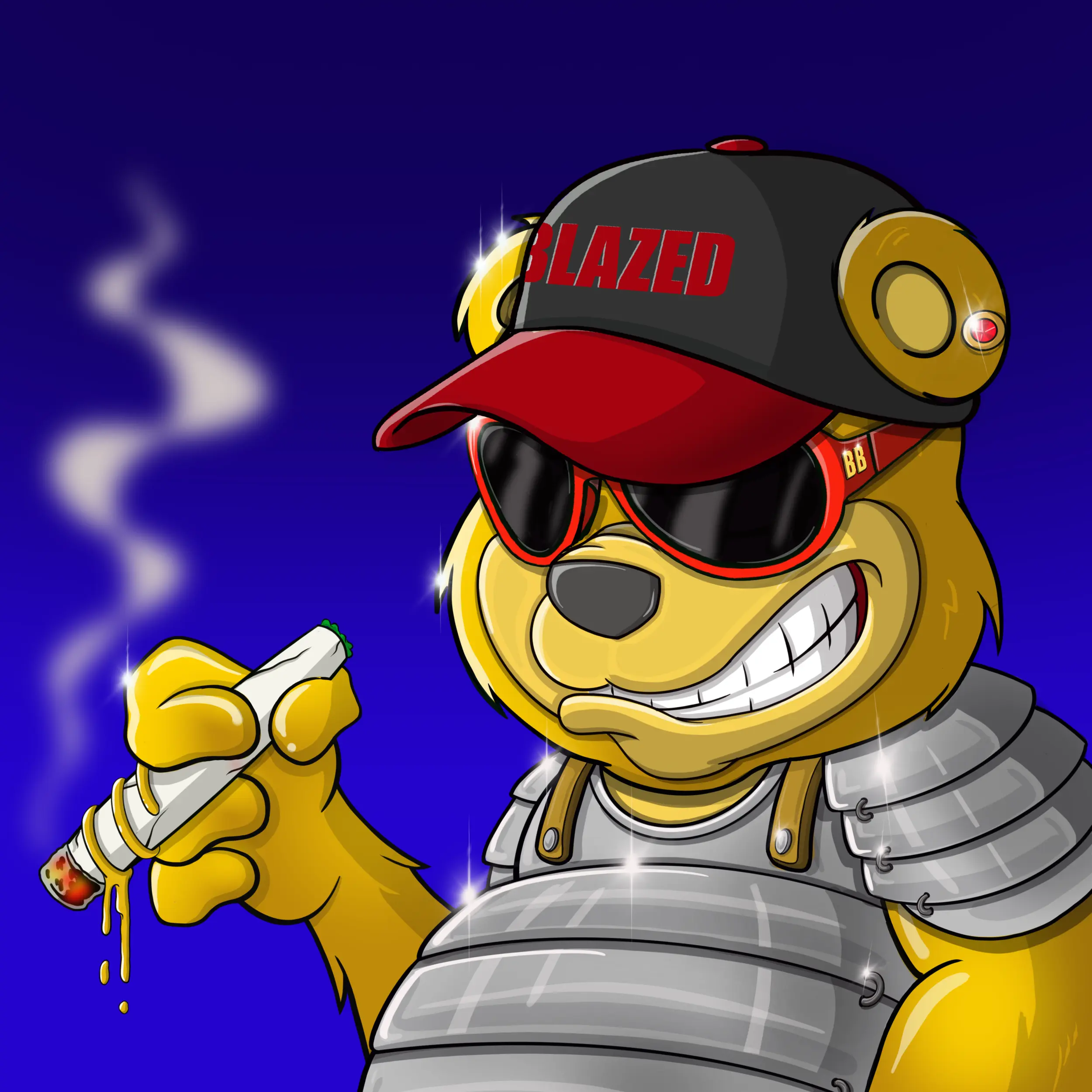 Burnin Bears #720 NFT on Algorand