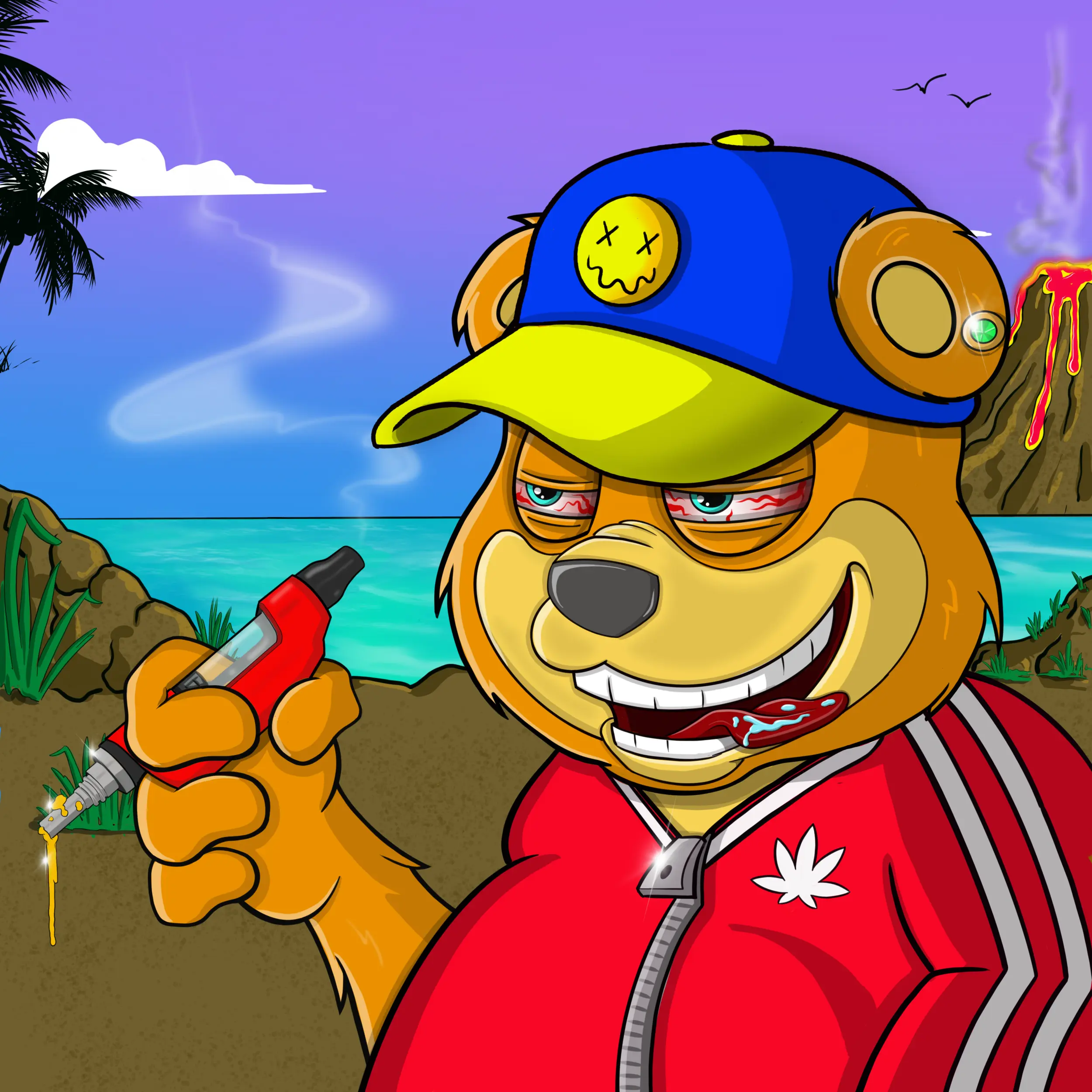 Burnin Bears #2195 NFT on Algorand