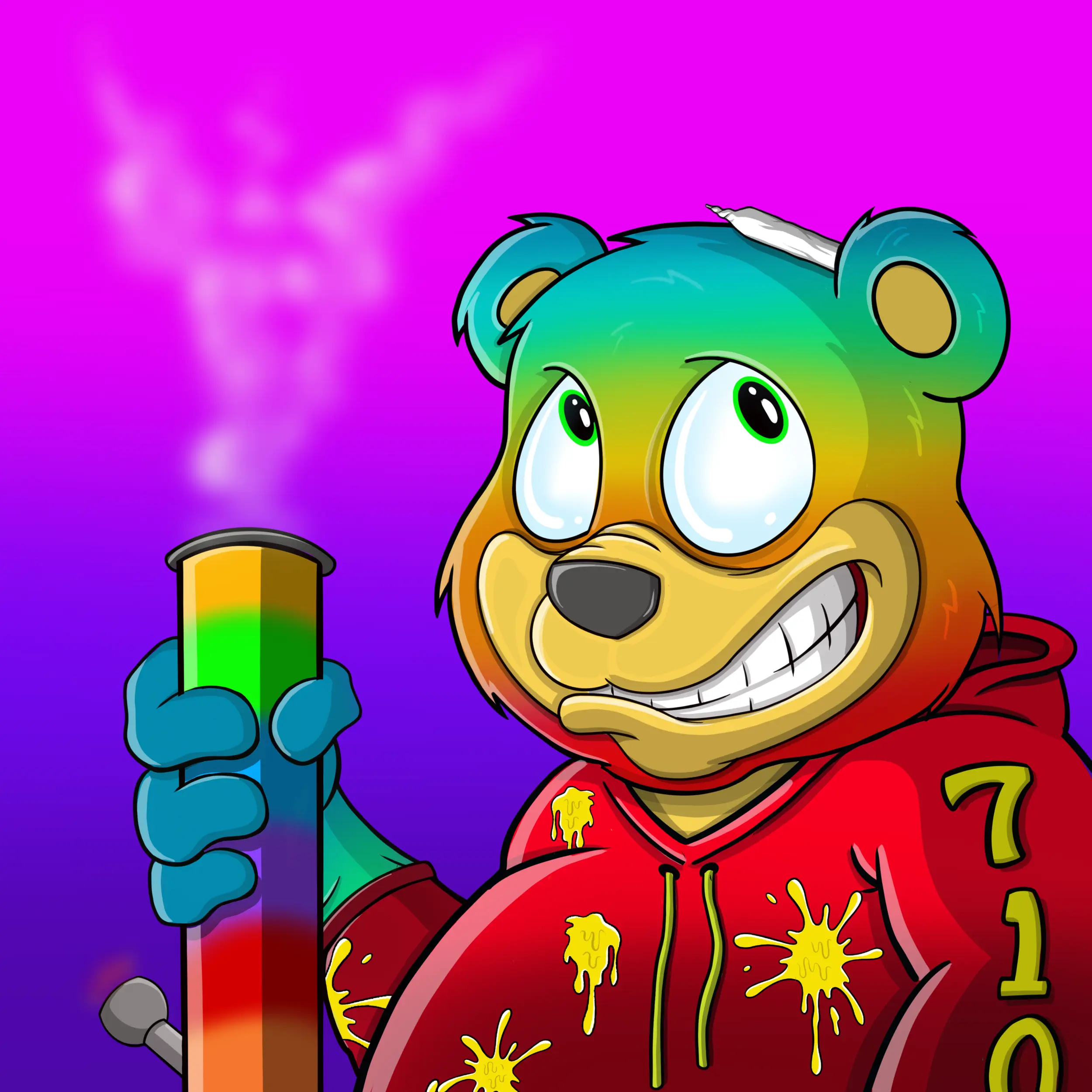 Burnin Bears #697 NFT on Algorand