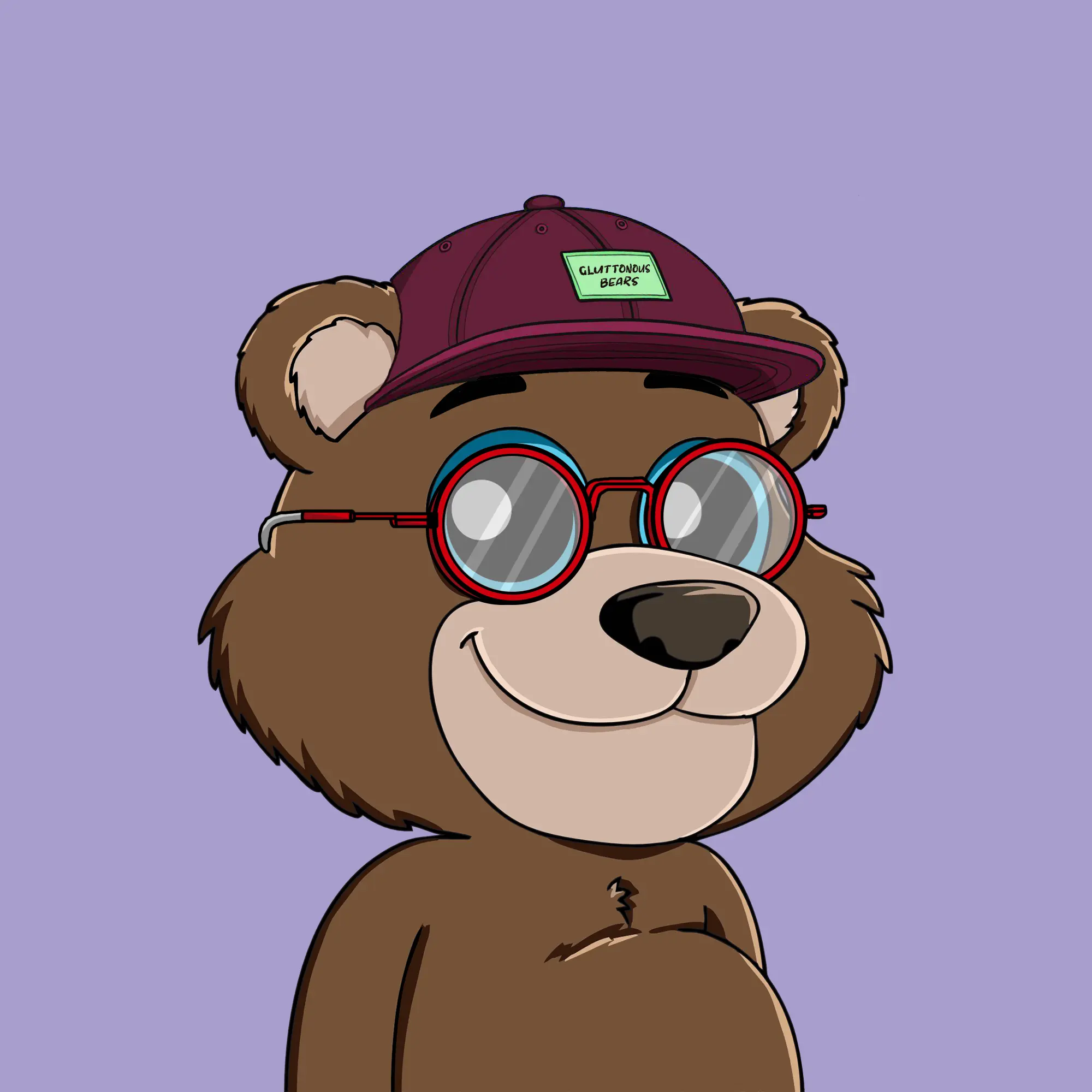 Gluttonous Bears #153 NFT on Algorand