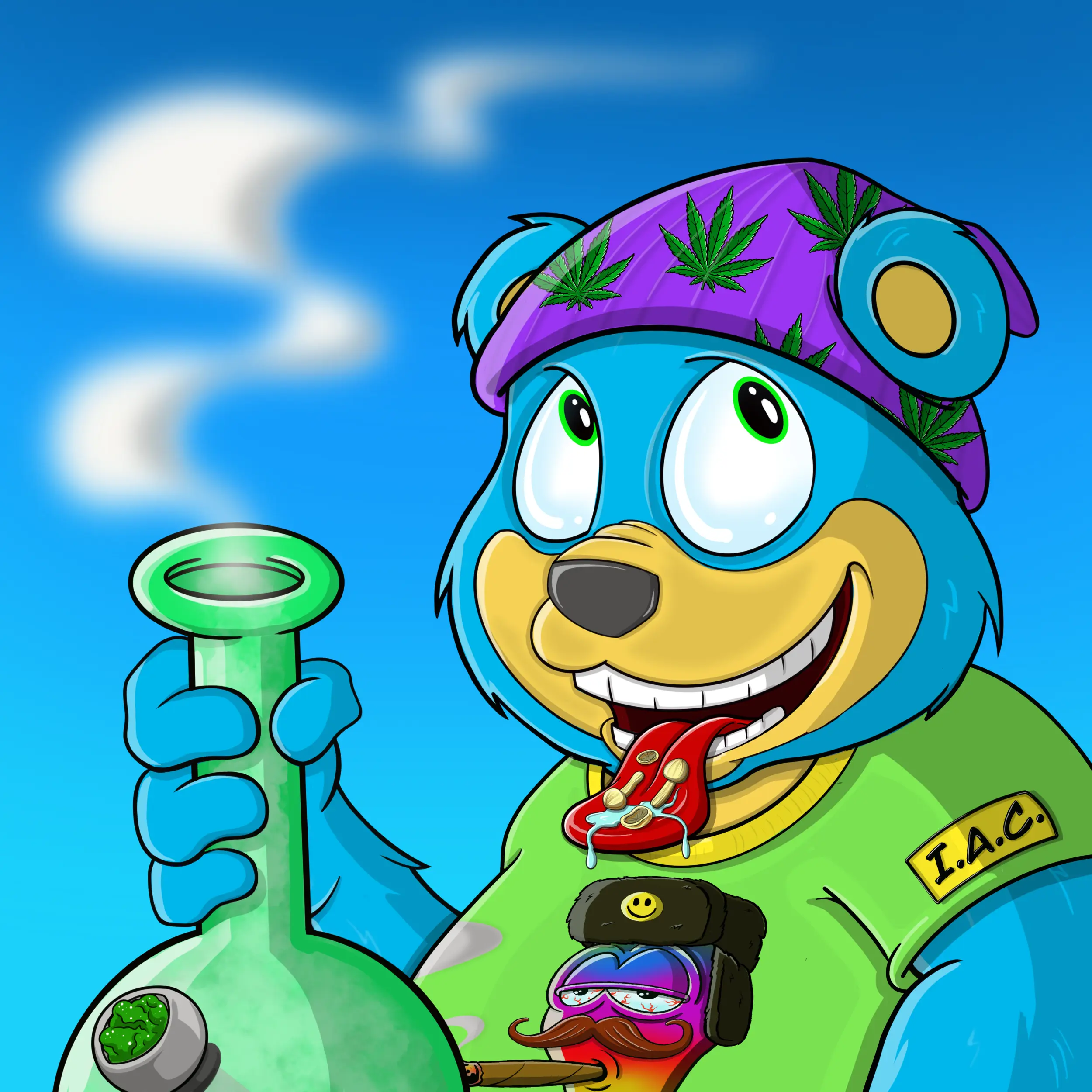 Burnin Bears #1313 NFT on Algorand