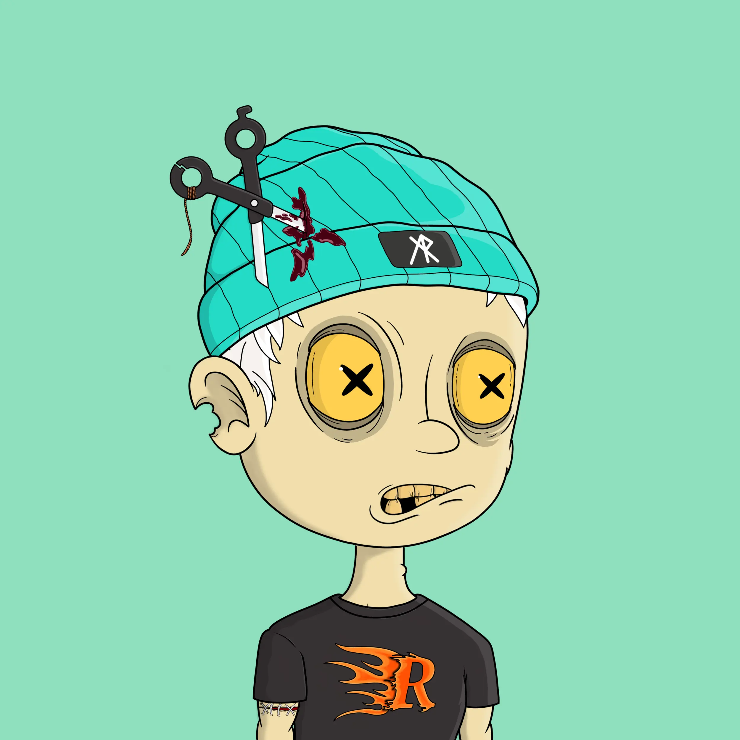 Afterlife Randos #210 NFT on Algorand