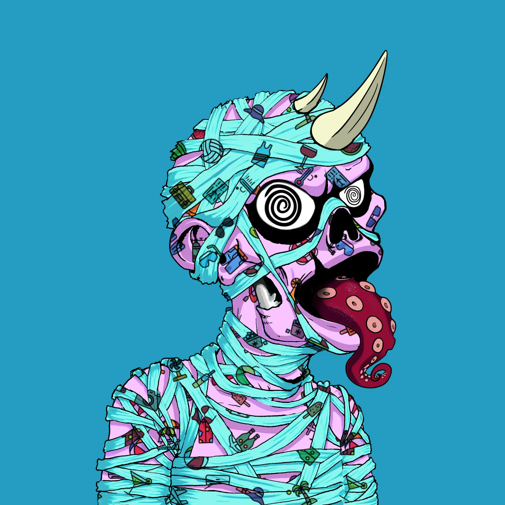 Algo Mummy #1716 NFT on Algorand