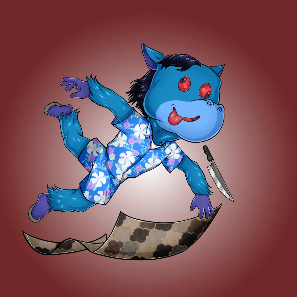 Rug Friends  #1598 NFT on Algorand