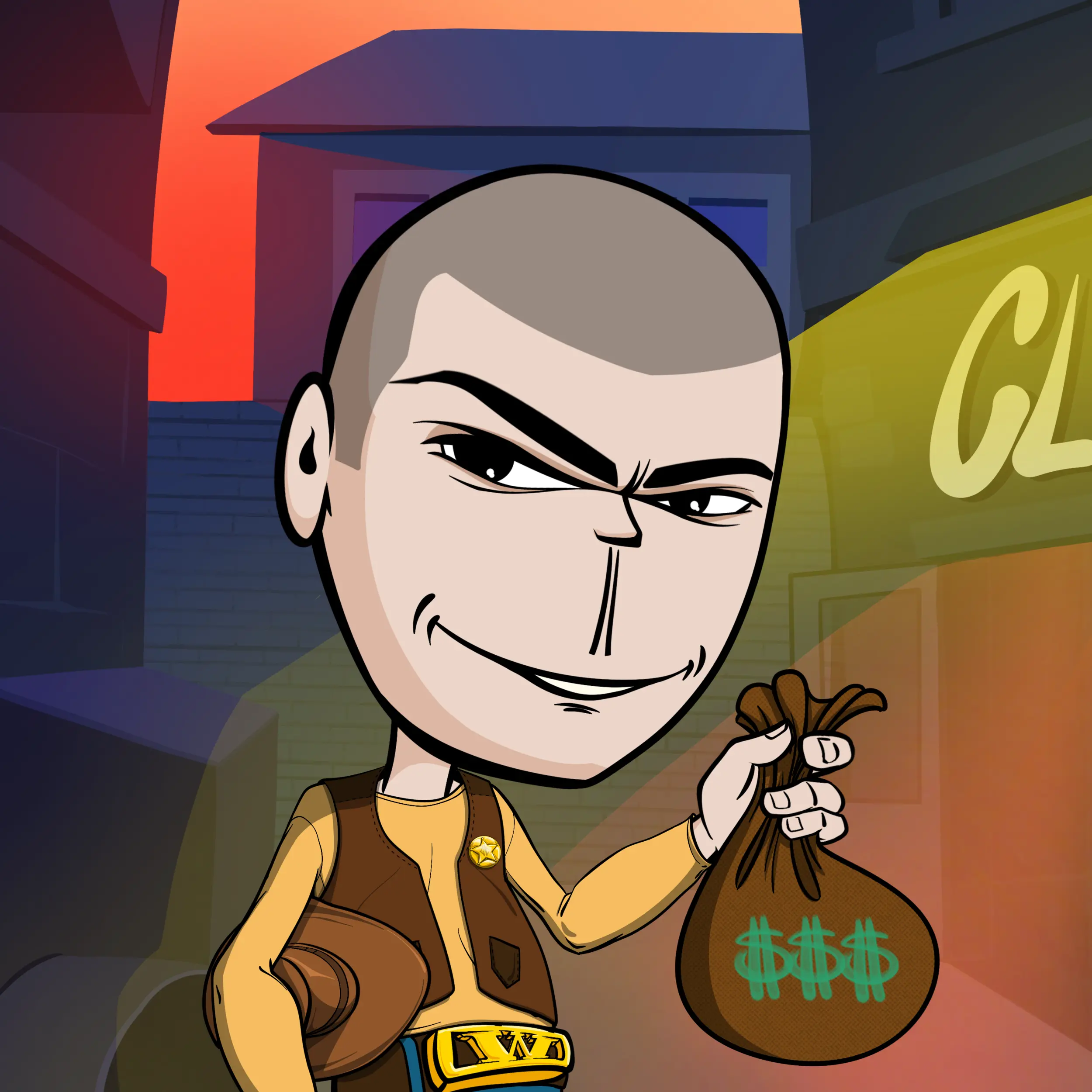 CoolCockGangs #896 NFT on Algorand