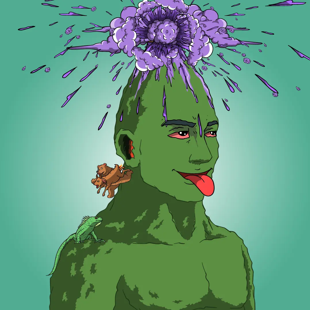 Volcano Boyz #760 NFT on Algorand