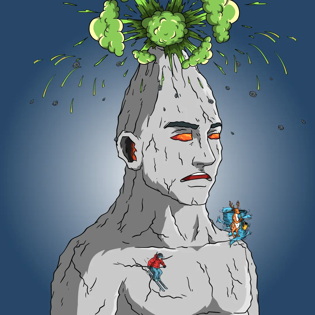 Volcano Boyz #1387 NFT on Algorand