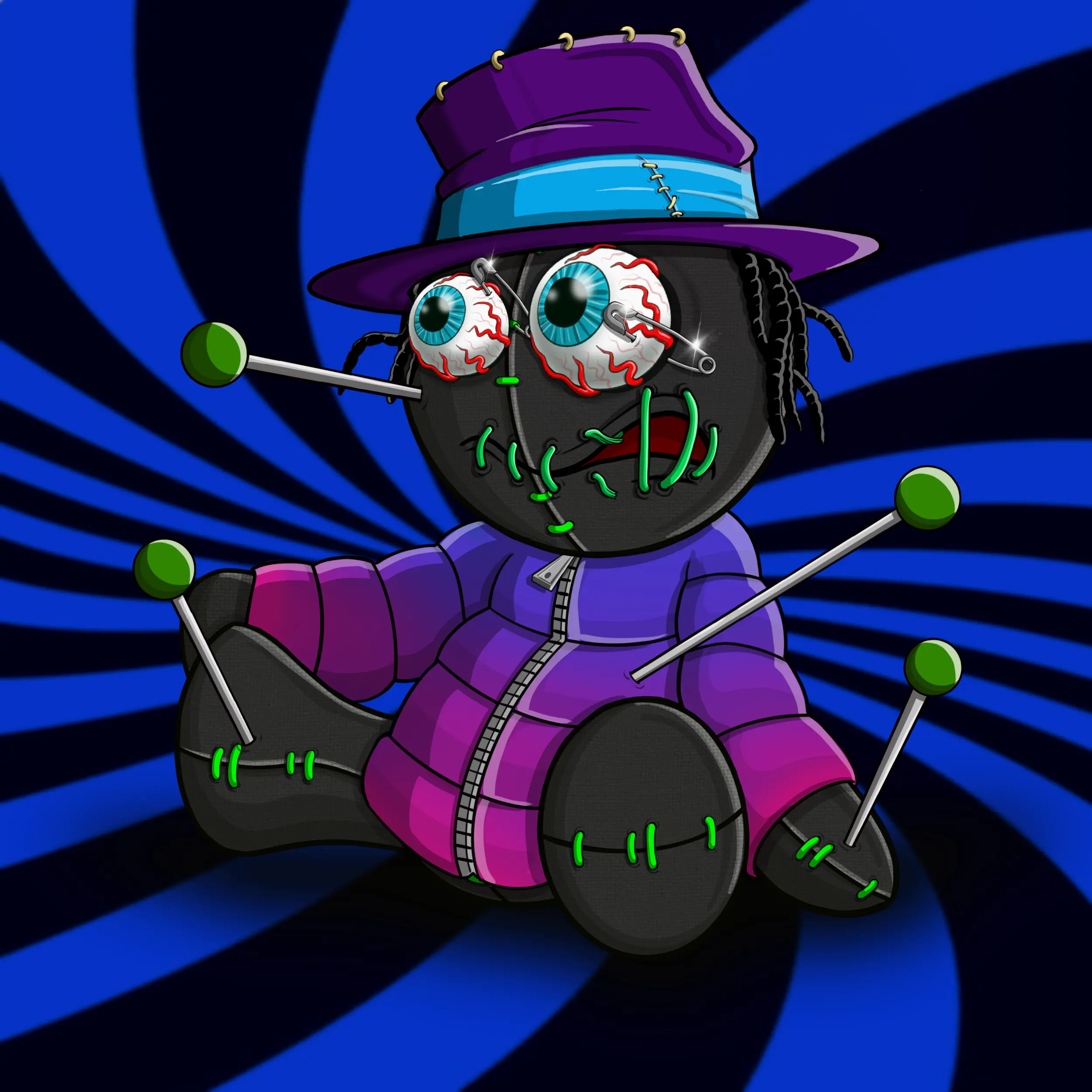 Trippy Stitch #759 NFT on Algorand