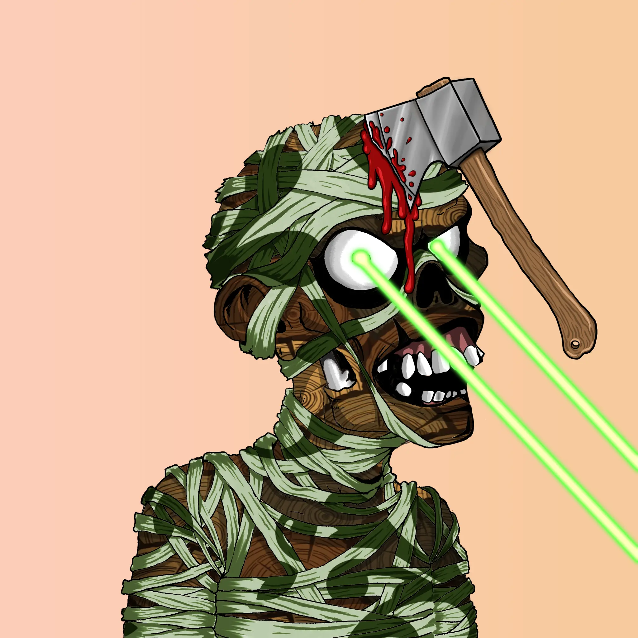 Algo Mummy #1192 NFT on Algorand