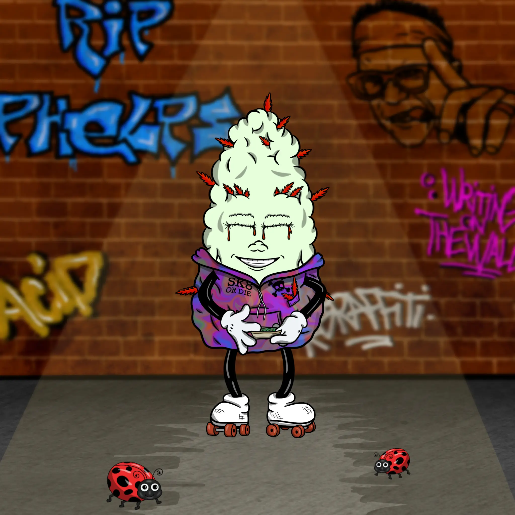 Blazing Budz #88 NFT on Algorand