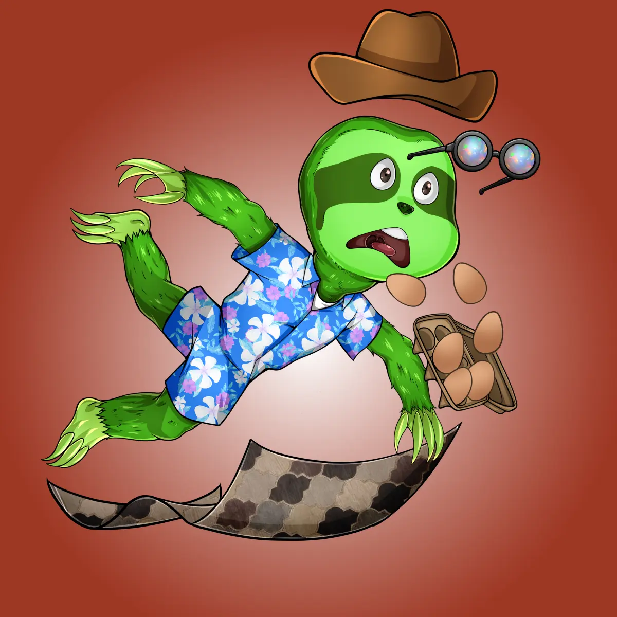 Rug Friends  #3446 NFT on Algorand