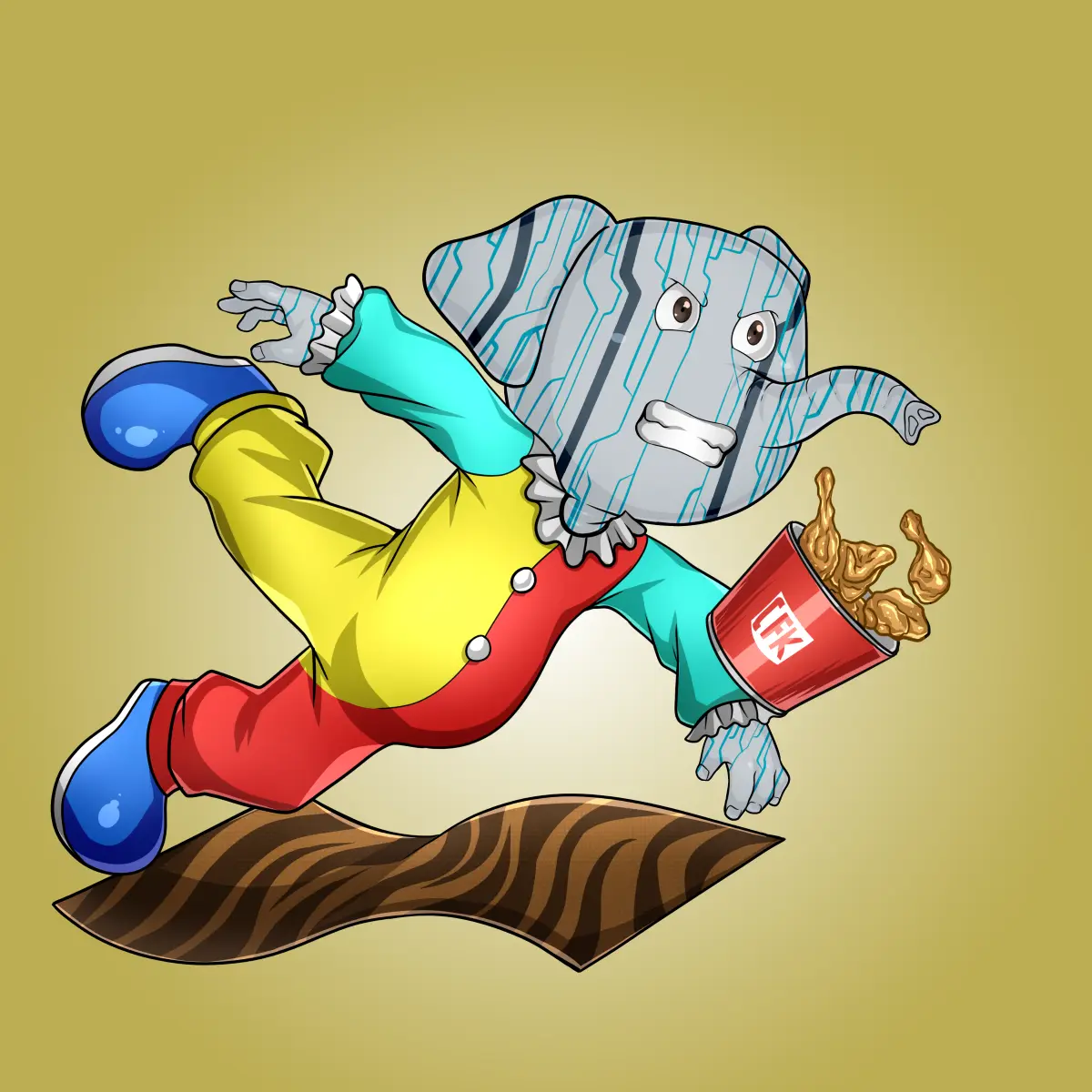 Rug Friends  #2725 NFT on Algorand