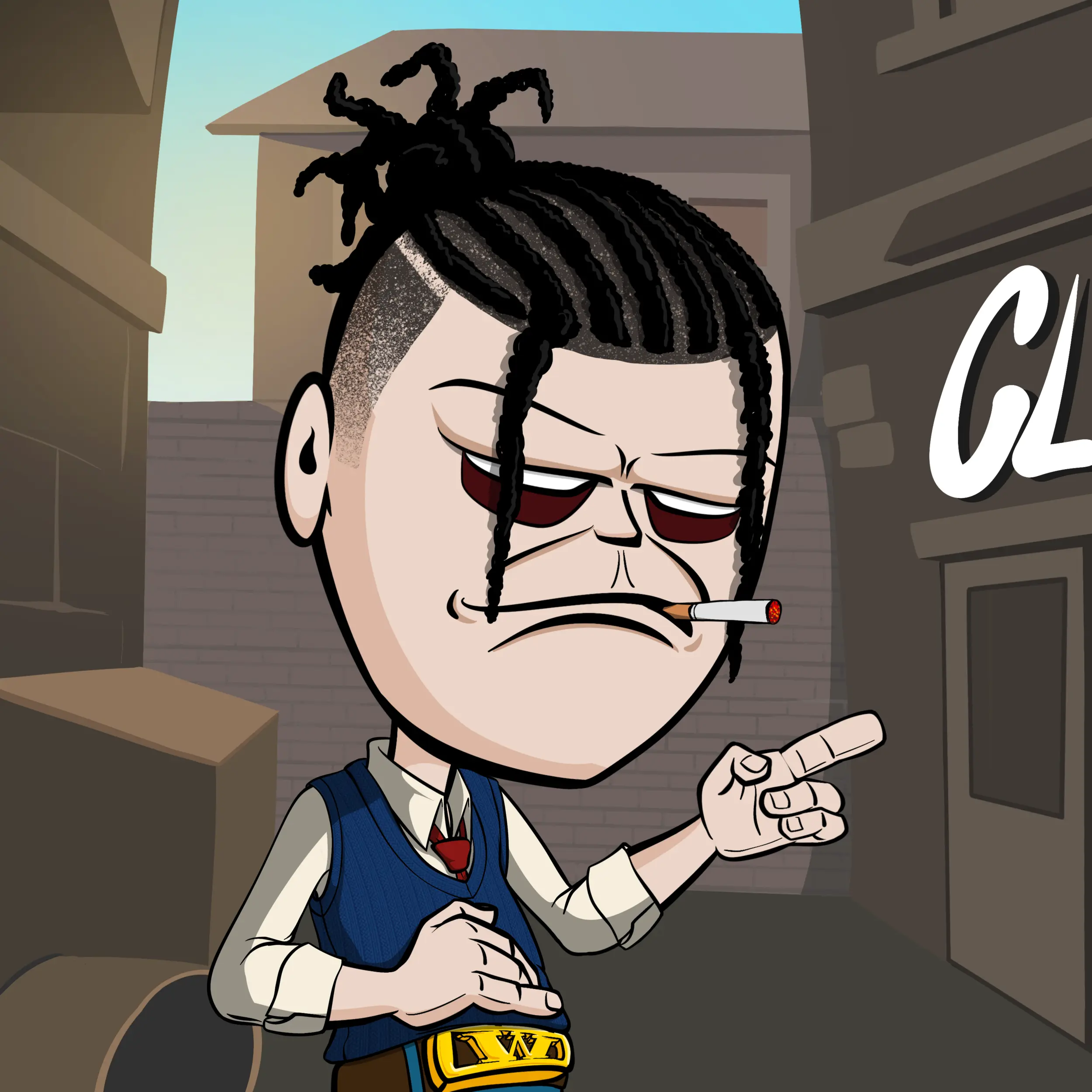 CoolCockGangs #287 NFT on Algorand