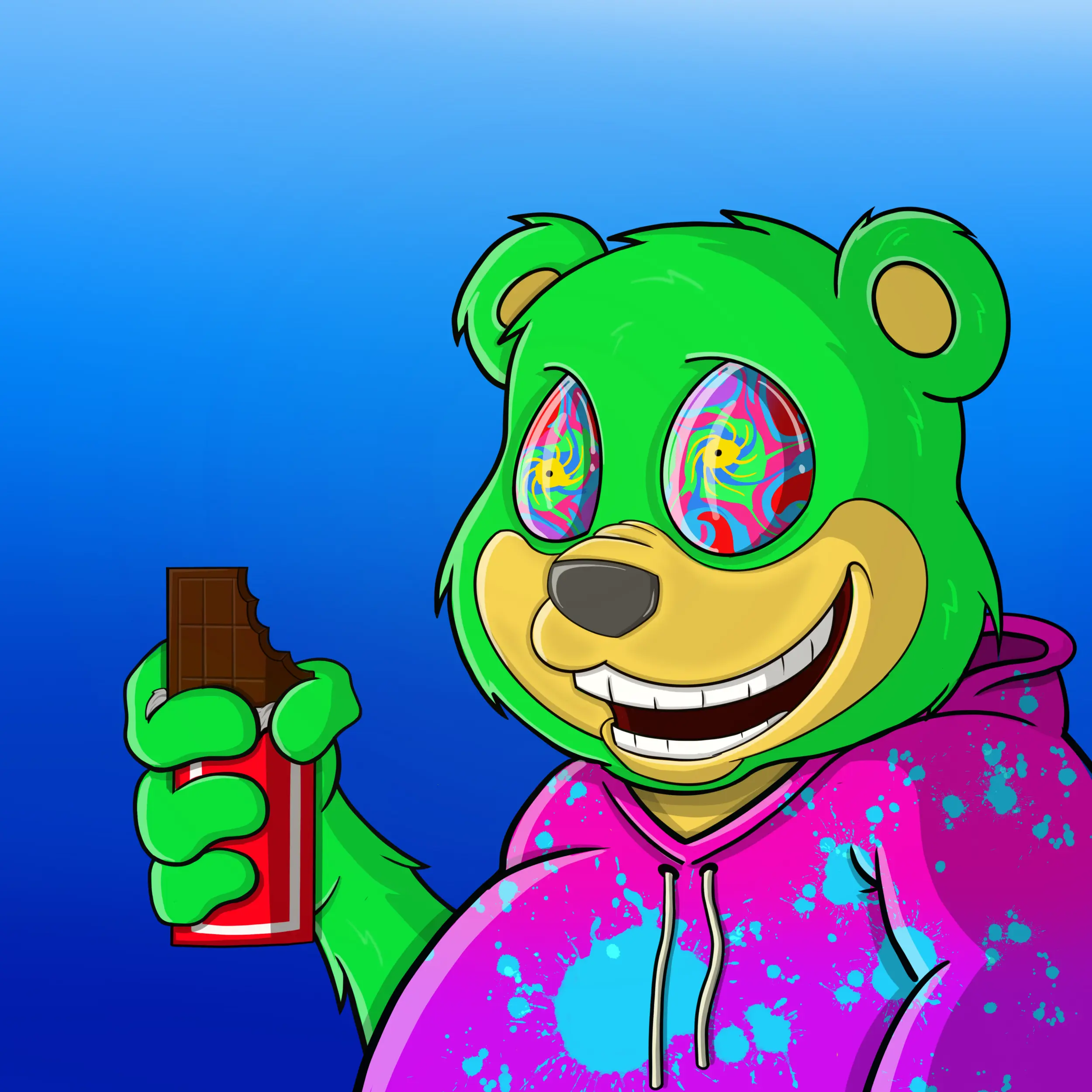 Burnin Bears #1955 NFT on Algorand