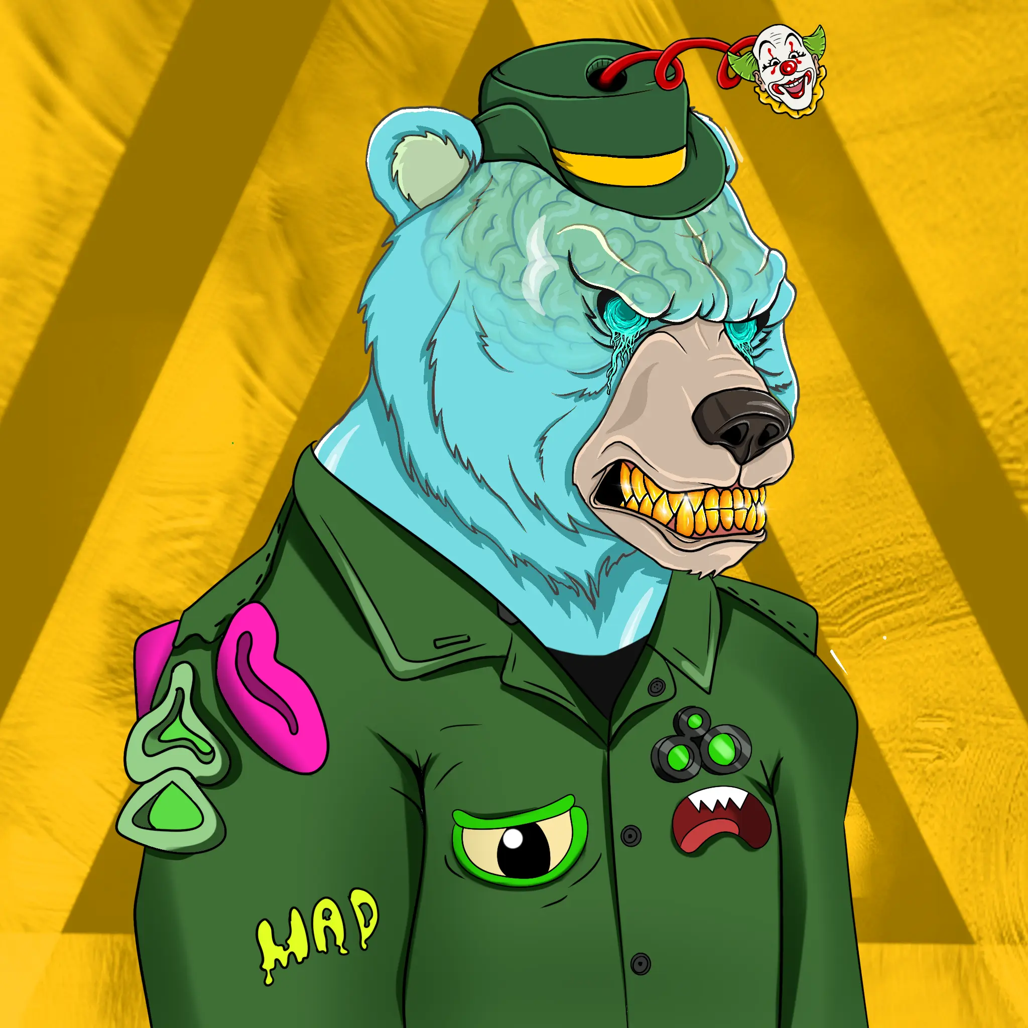 Mad Bears #1288 NFT on Algorand