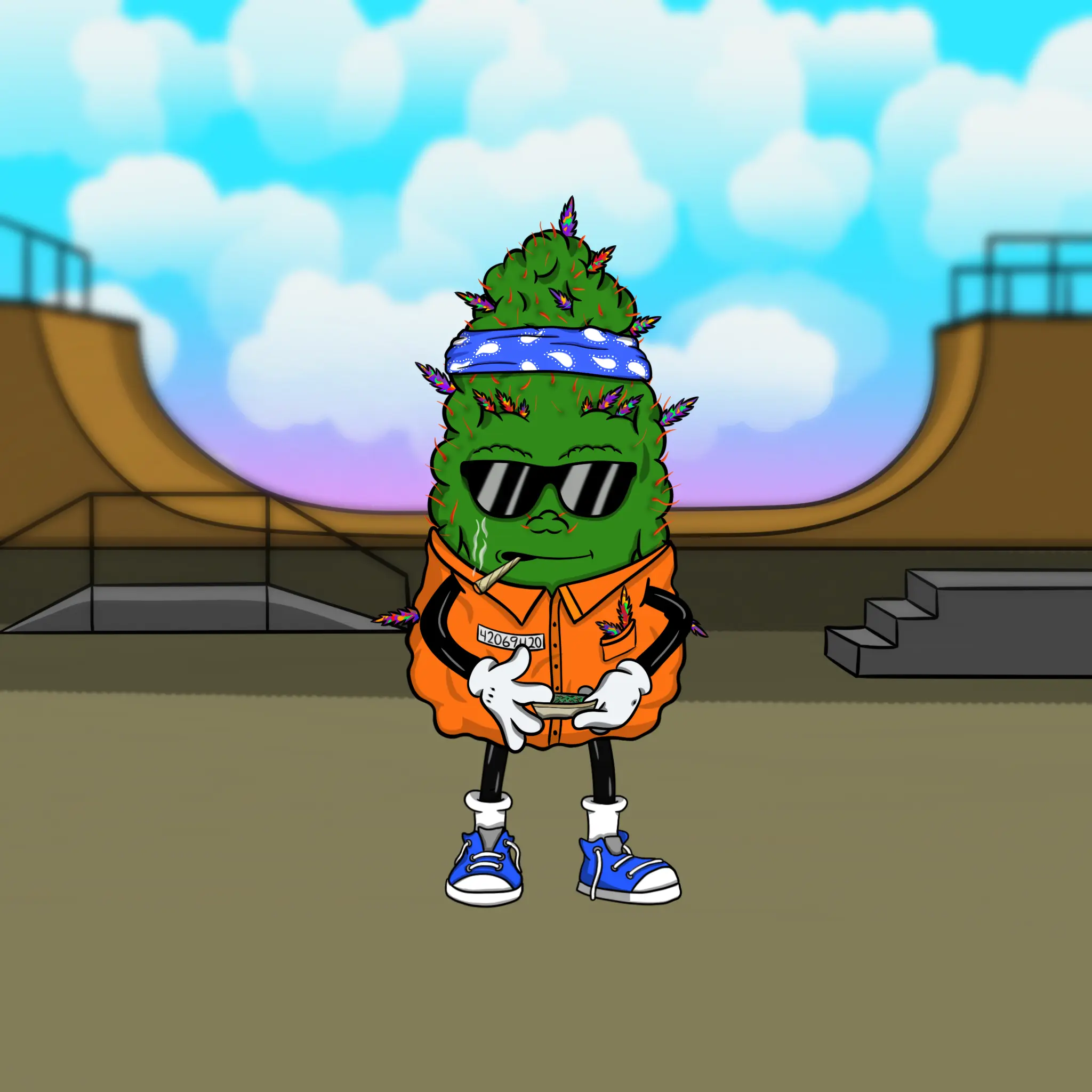 Blazing Budz #11 NFT on Algorand