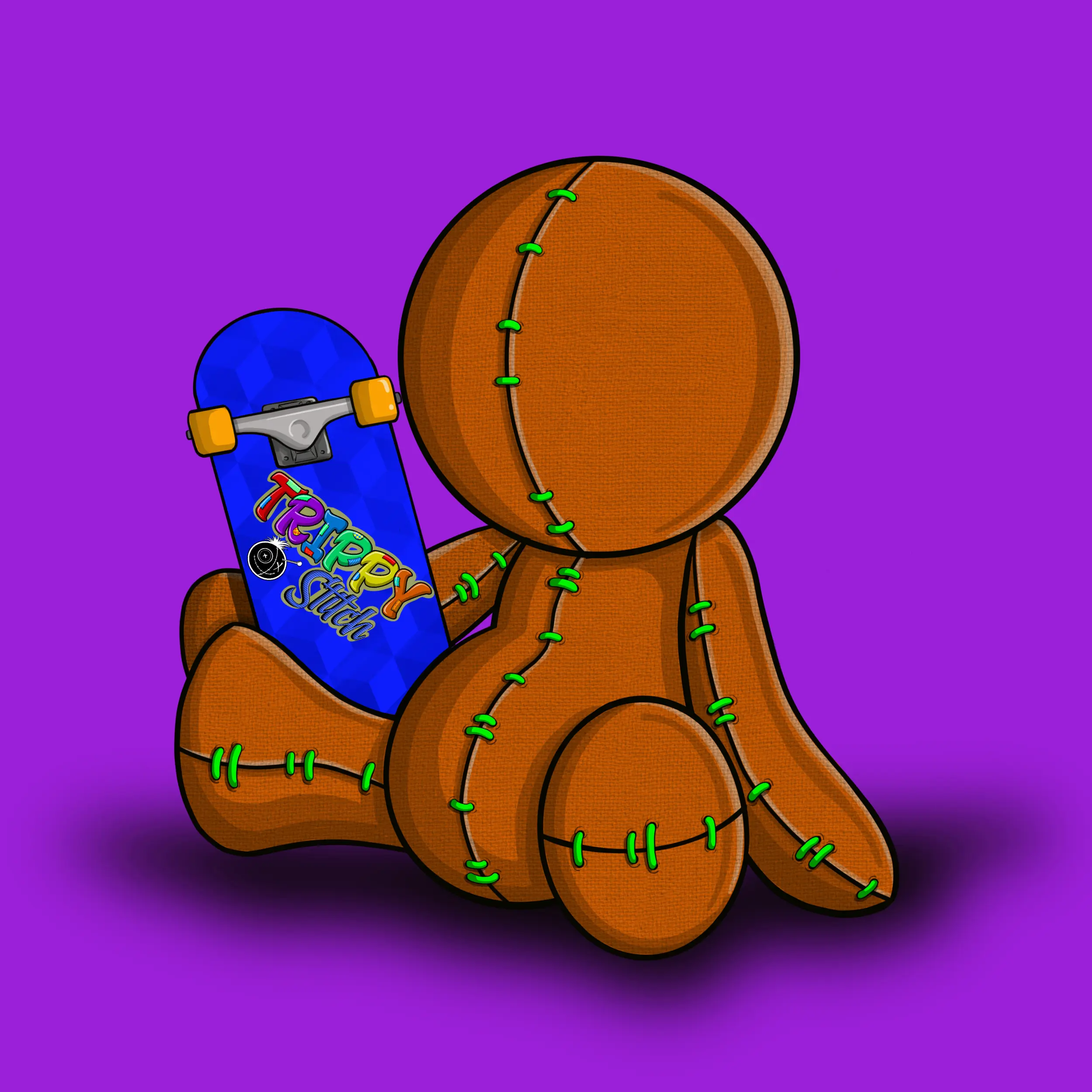 Trippy Stitch #866 NFT on Algorand