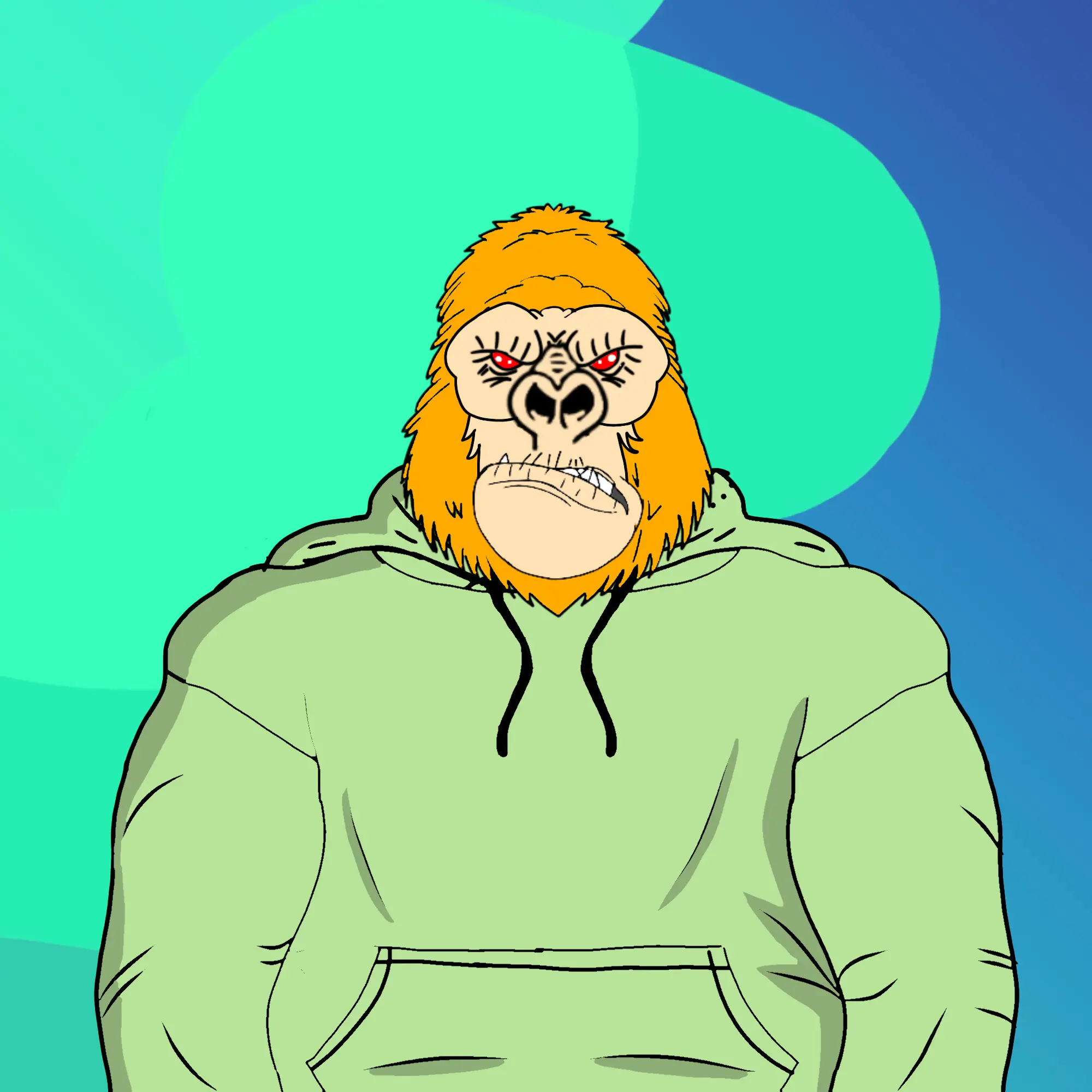 AL GORILLA #55 NFT on Algorand