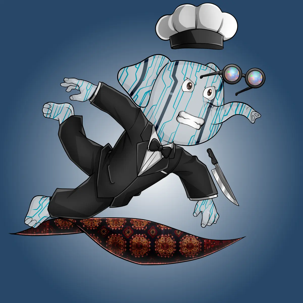 Rug Friends  #4487 NFT on Algorand