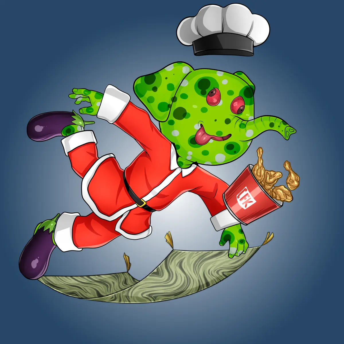 Rug Friends  #2932 NFT on Algorand