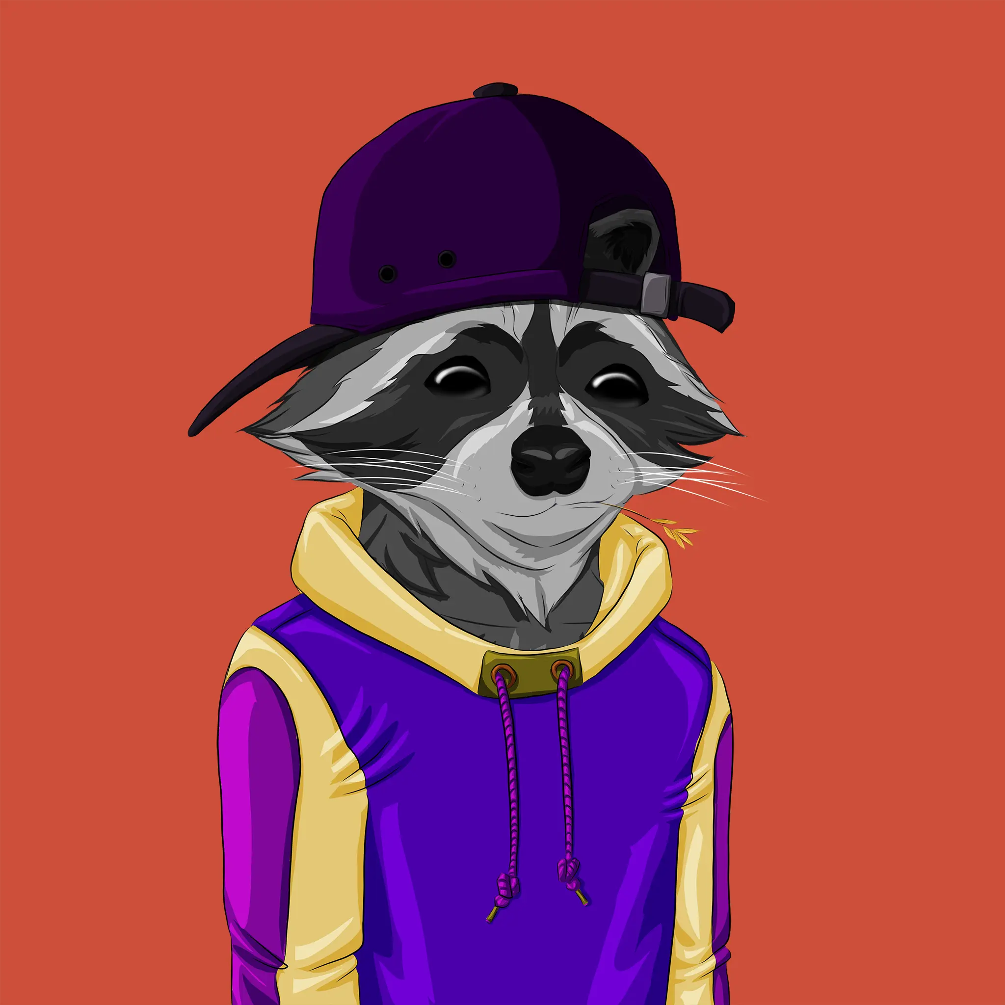 AlgoRaccoon #1459 NFT on Algorand
