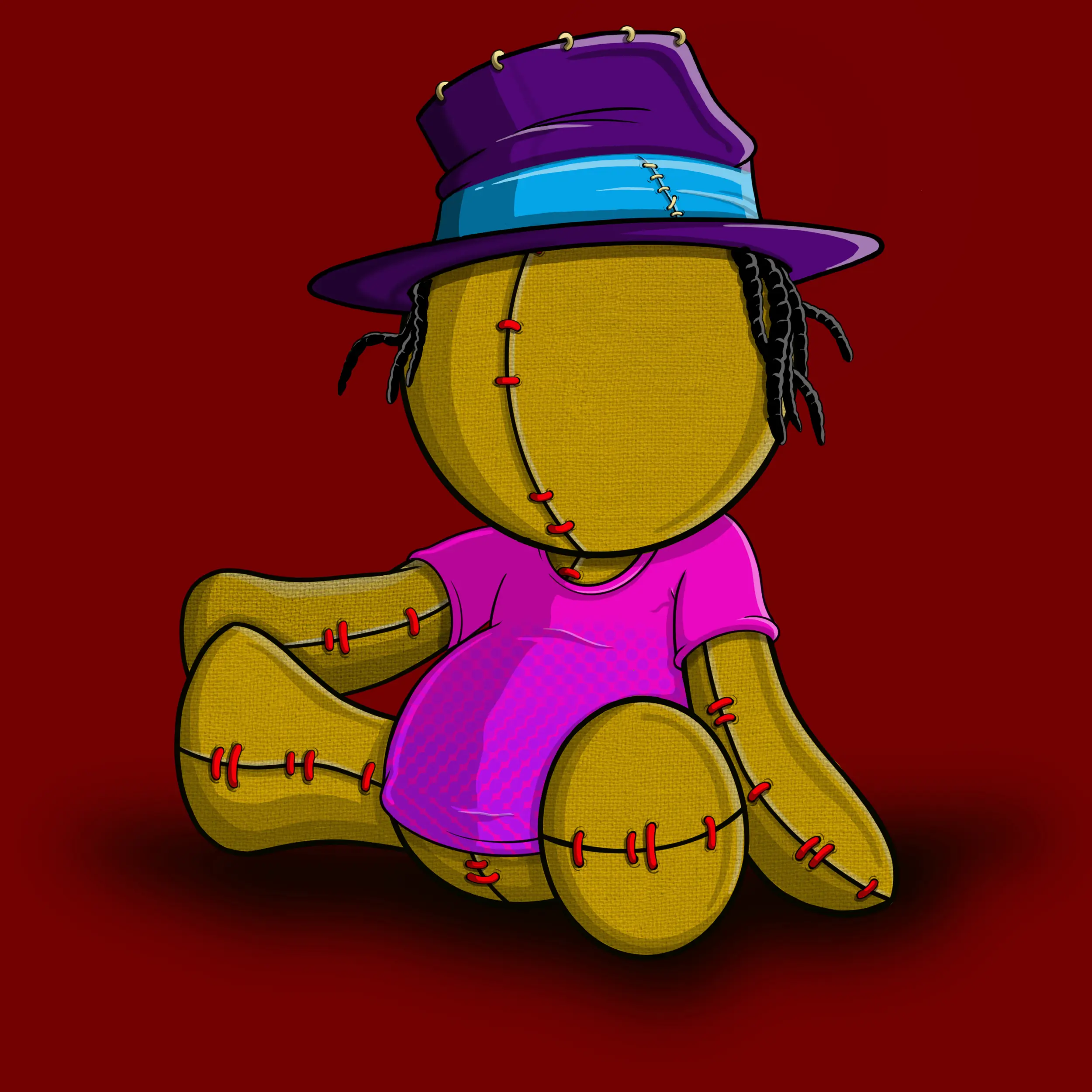 Trippy Stitch #669 NFT on Algorand